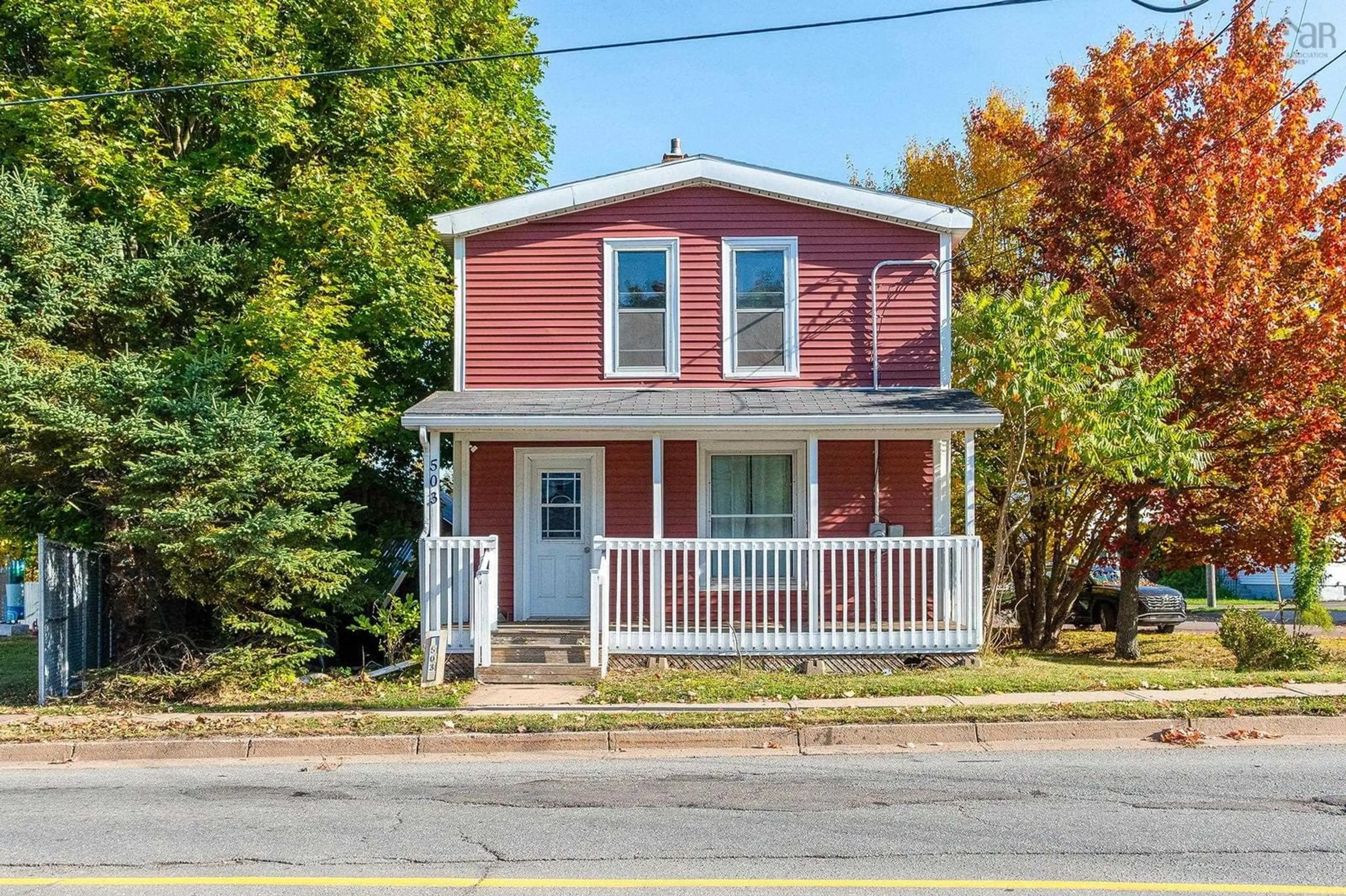 Home with vinyl exterior material, street for 503 Robie St, Truro Nova Scotia B2N 1M5