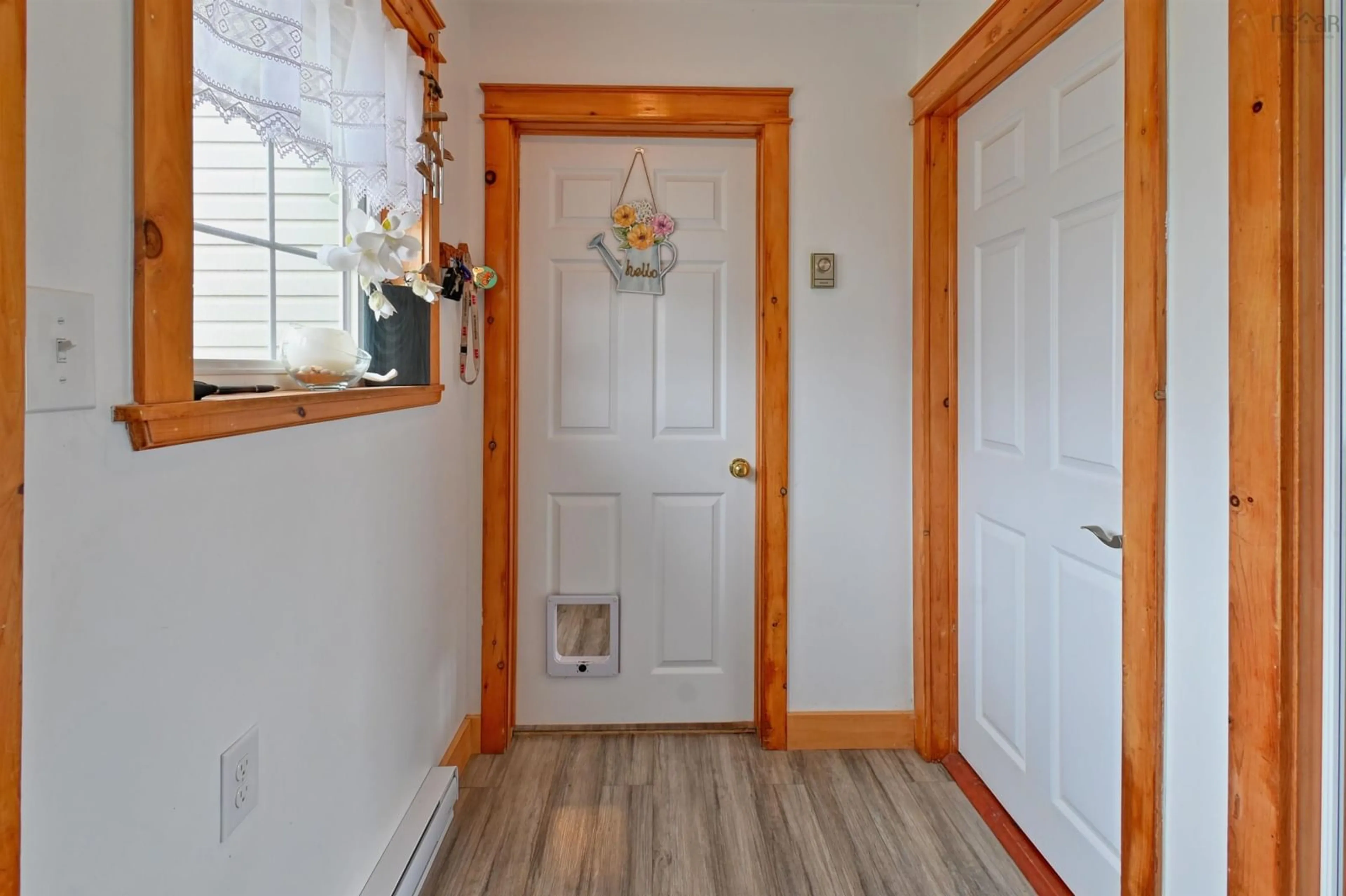 Indoor entryway for 1757 St Peters Fourchu Rd, Grand River Nova Scotia B0E 1M0