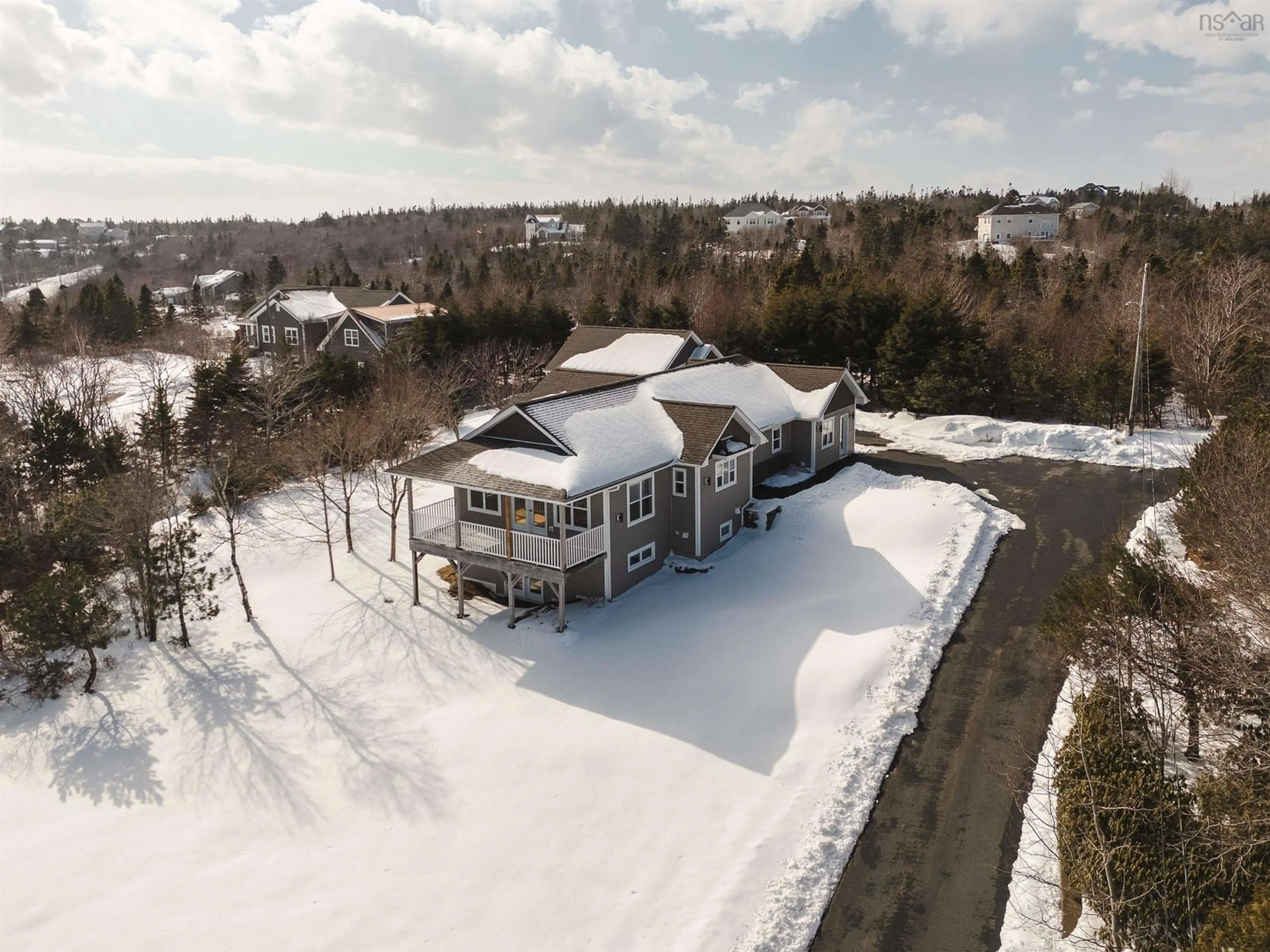 A pic from outside/outdoor area/front of a property/back of a property/a pic from drone, unknown for 761 Ketch Harbour Rd, Portuguese Cove Nova Scotia B3V 1K2