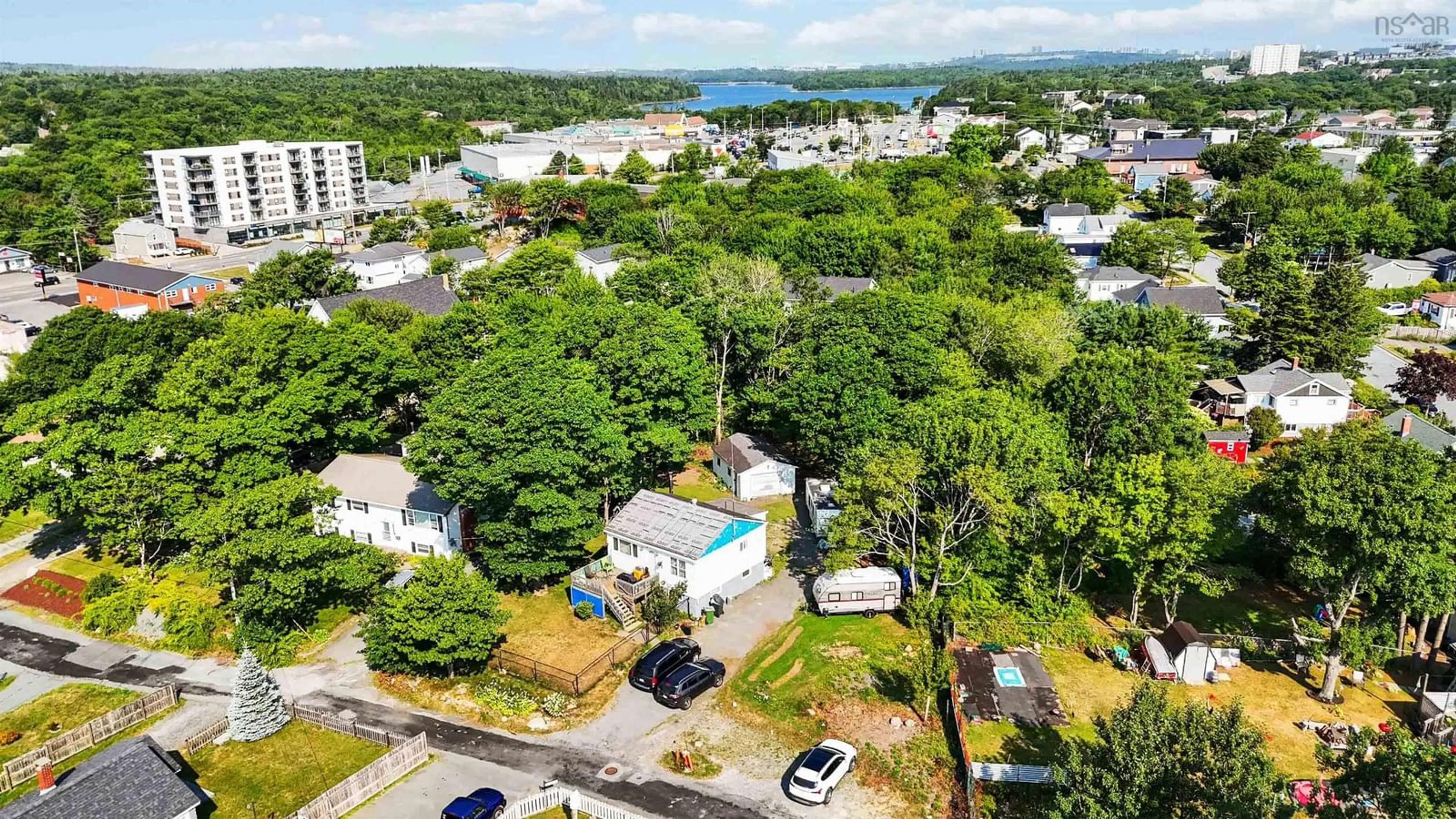 A pic from outside/outdoor area/front of a property/back of a property/a pic from drone, water/lake/river/ocean view for 24 Levis St, Halifax Nova Scotia B3R 1L9