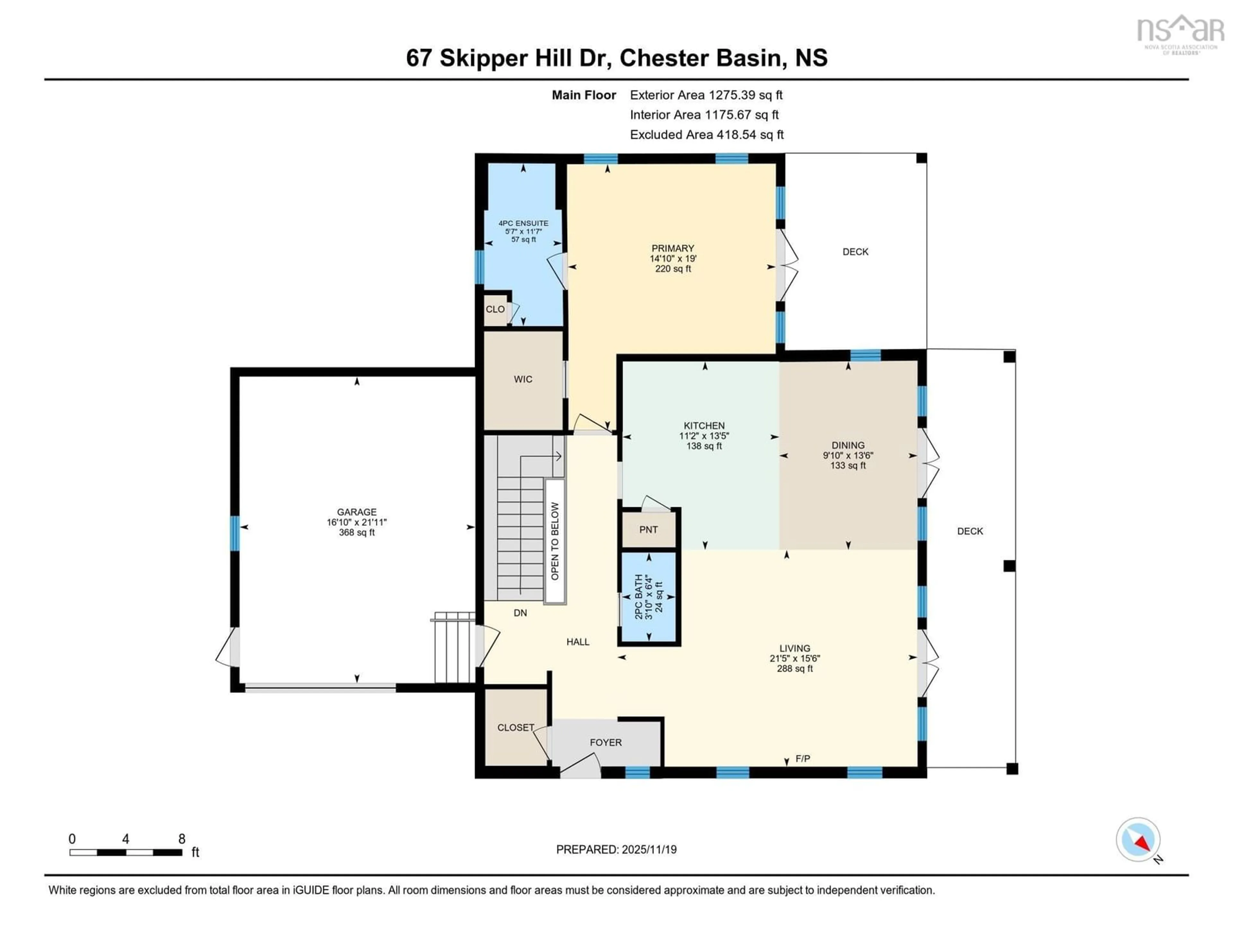 Floor plan for 67 Skipper Hill Dr, Chester Basin Nova Scotia B0J 1K0