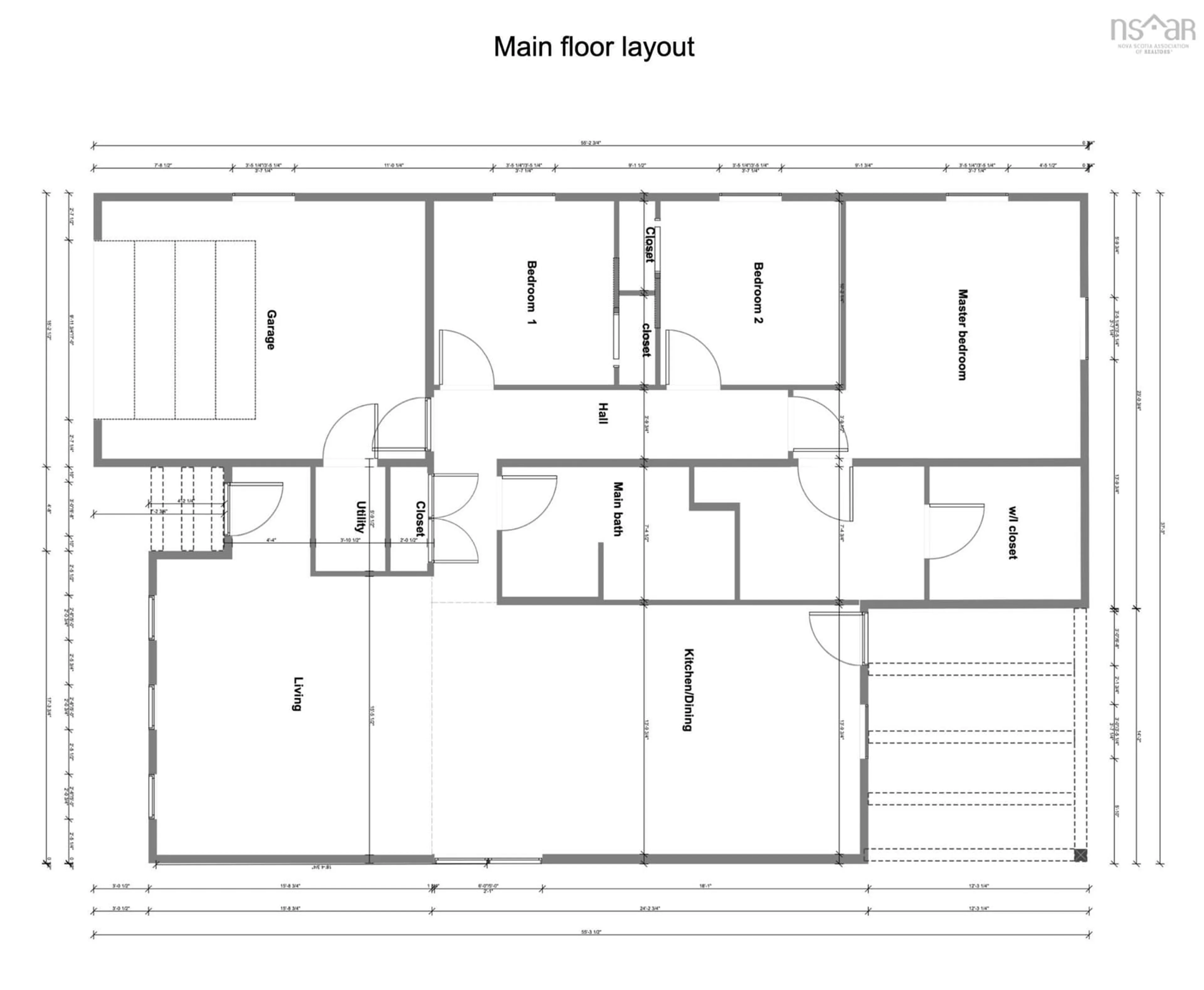 Floor plan for Irwin Lake Rd, Hilden Nova Scotia B0N 1C0