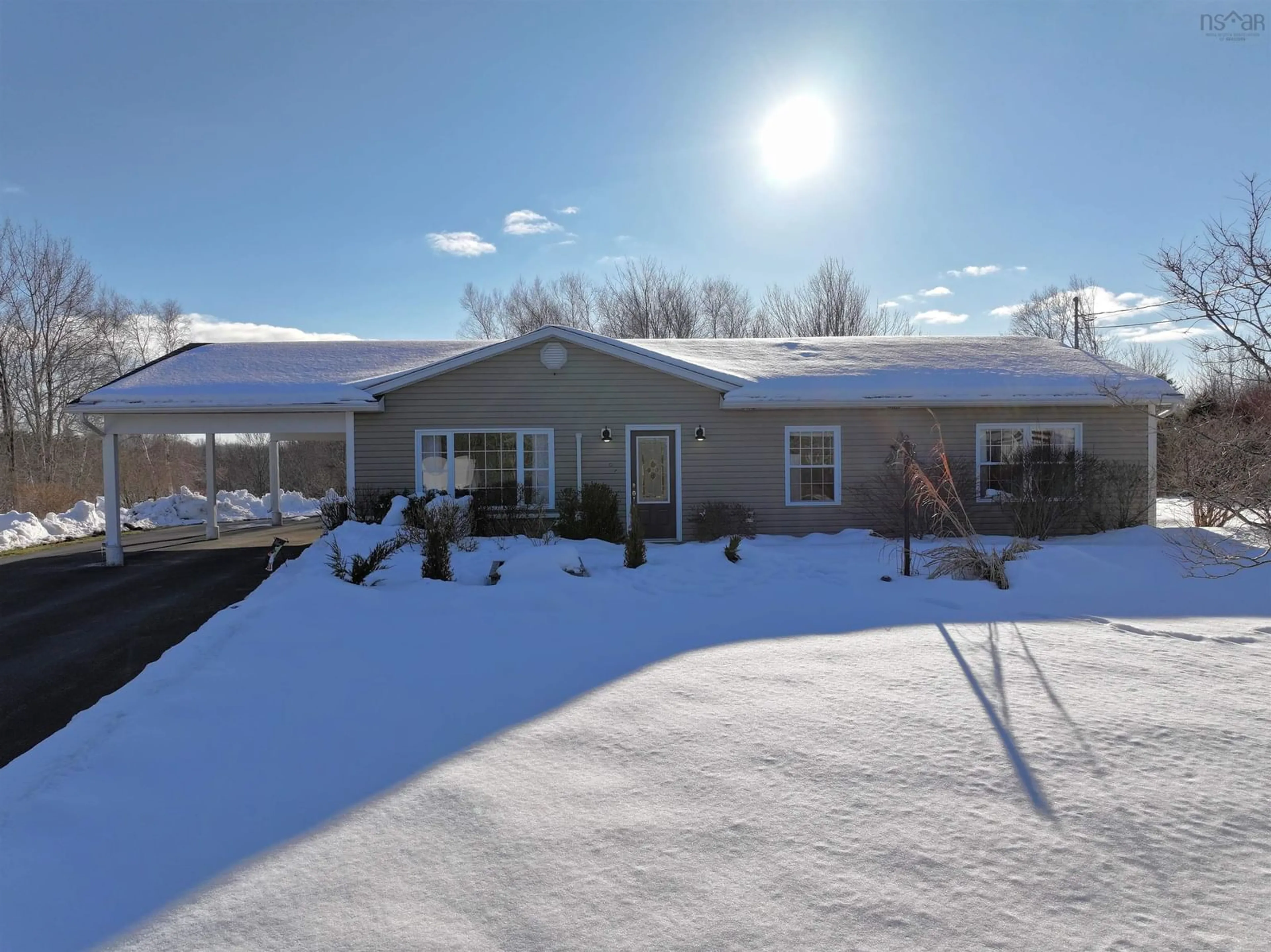 A pic from outside/outdoor area/front of a property/back of a property/a pic from drone, mountain view for 67 Lester Getson Rd, Wileville Nova Scotia B4V 5J8