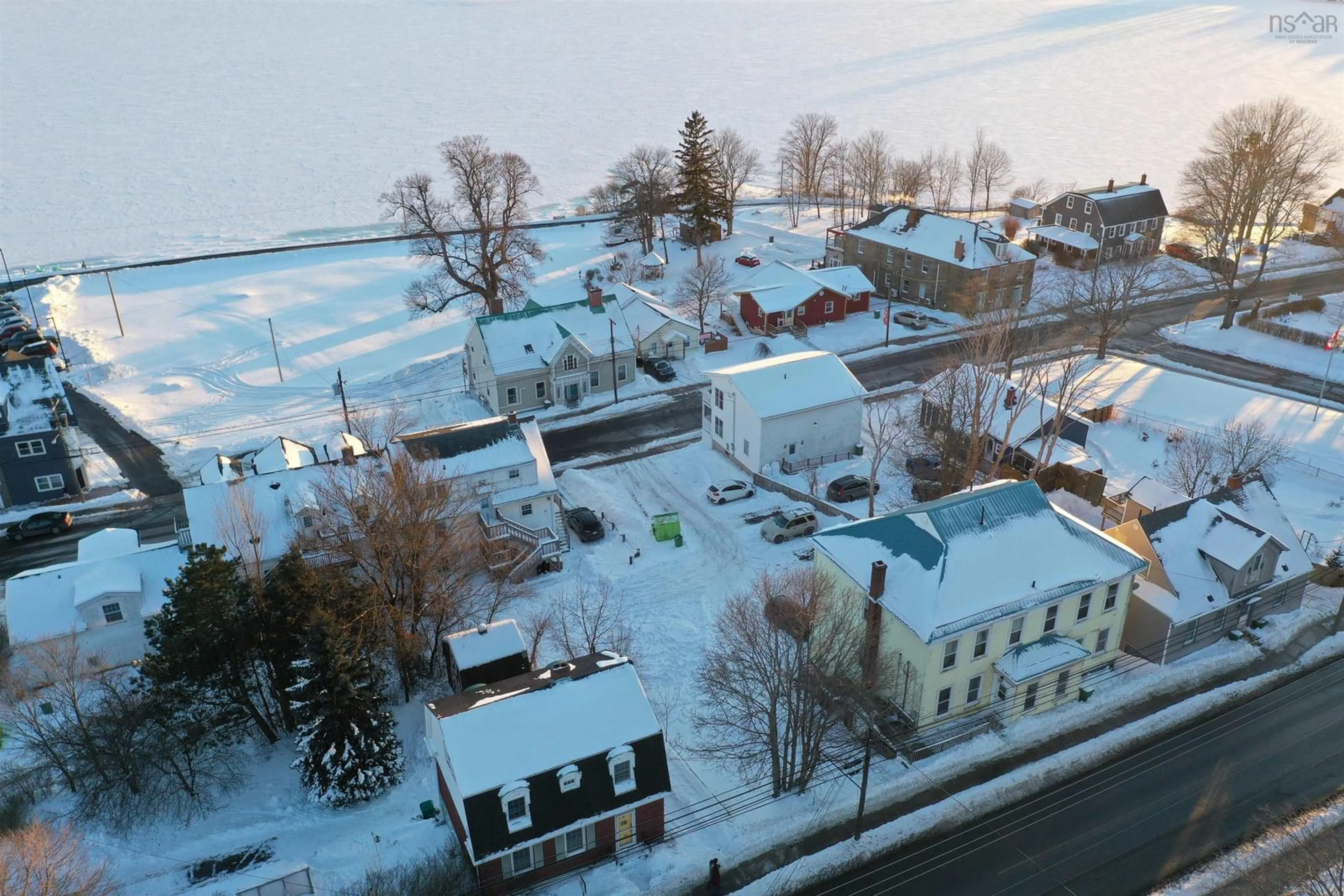 A pic from outside/outdoor area/front of a property/back of a property/a pic from drone, street for 133 Church St, Pictou Nova Scotia B0K 1H0