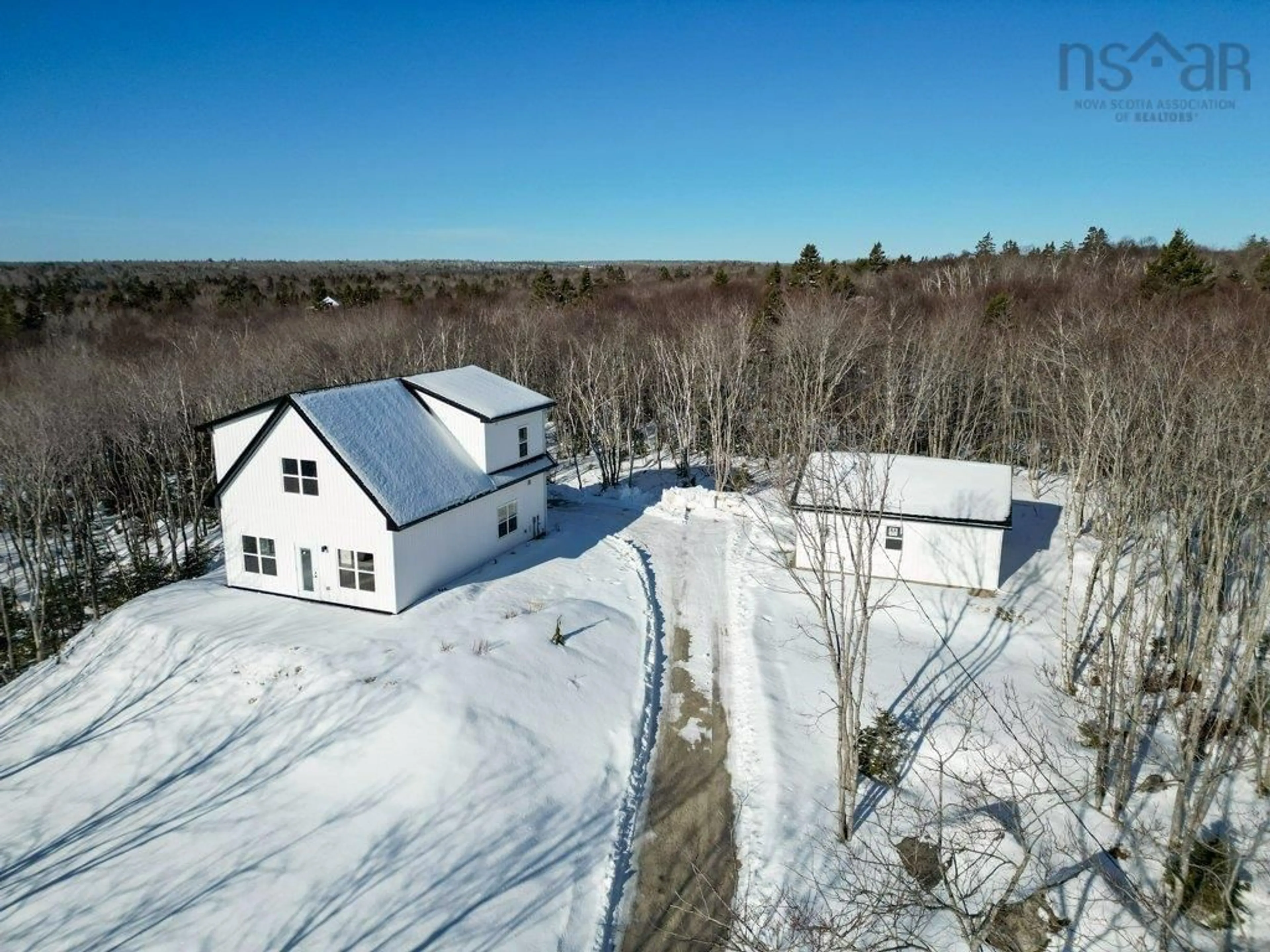 A pic from outside/outdoor area/front of a property/back of a property/a pic from drone, building for 8 Five Rivers Drive, White Point Nova Scotia B0T 1G0