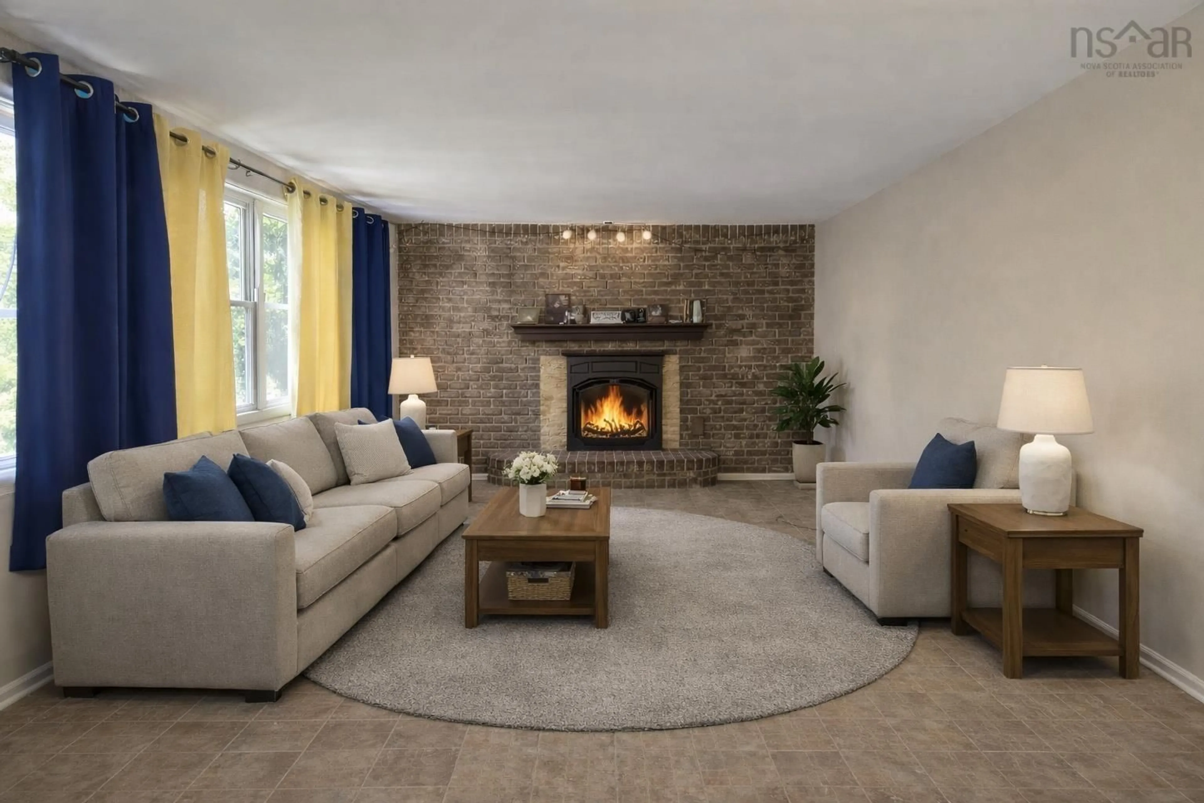 Living room with furniture, unknown for 6515 Highway 3, Western Shore Nova Scotia B0J 3M0