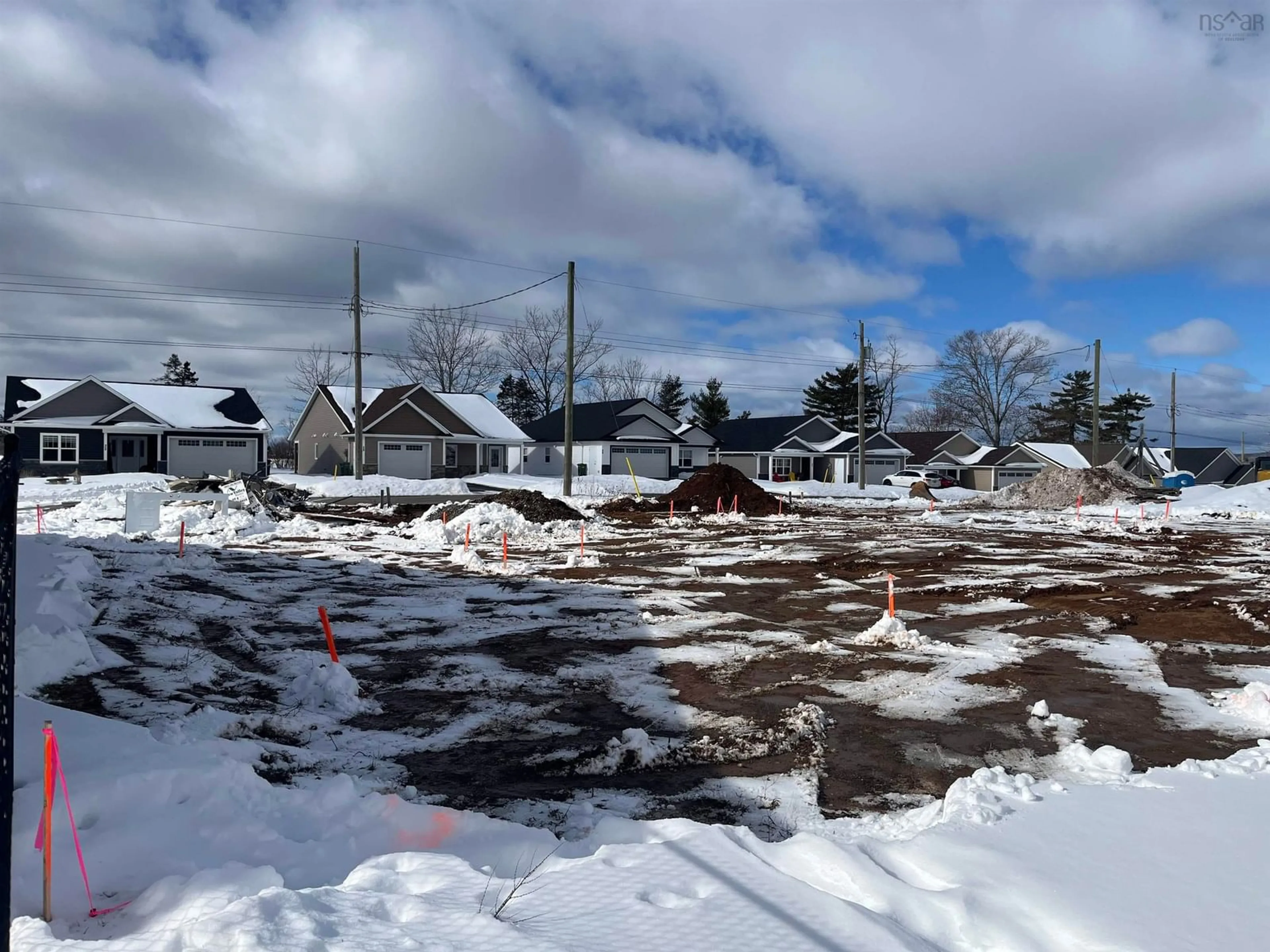 A pic from outside/outdoor area/front of a property/back of a property/a pic from drone, street for Lot 431 Covey Dr, North Kentville Nova Scotia B4N 0H8