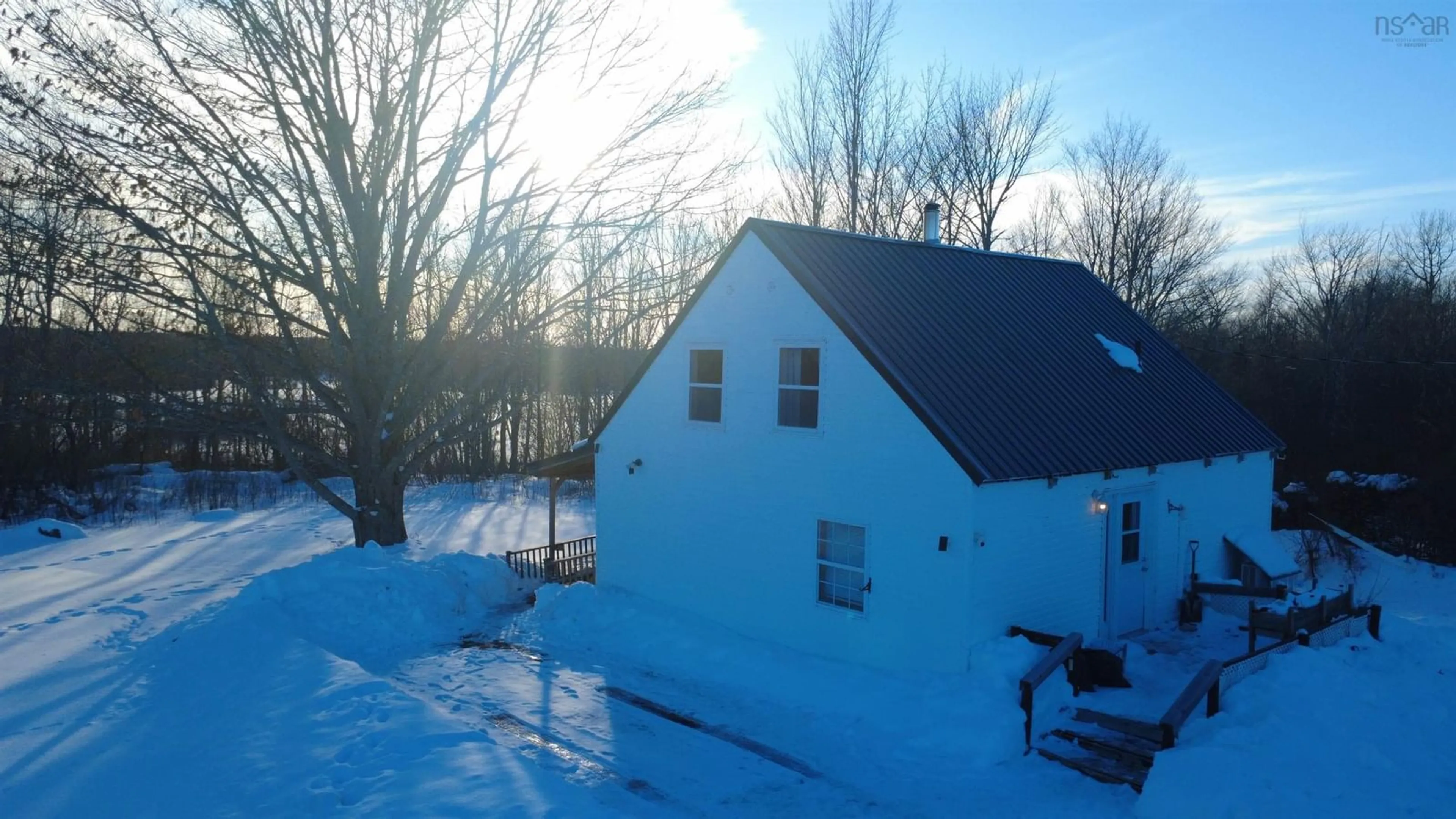 A pic from outside/outdoor area/front of a property/back of a property/a pic from drone, unknown for 150 Roger Rd, Welsford Nova Scotia B0K 1N0