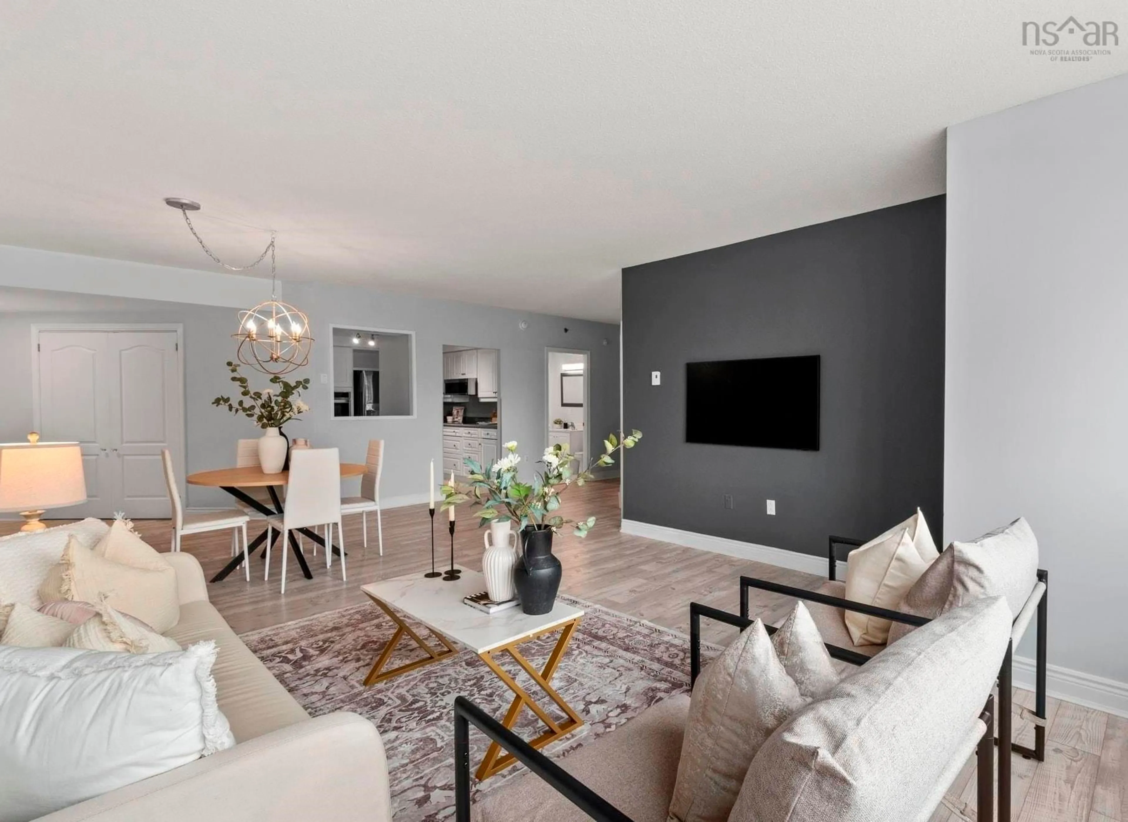 Living room with furniture, unknown for 1465 Brenton St #702, Halifax Nova Scotia B3J 3T3