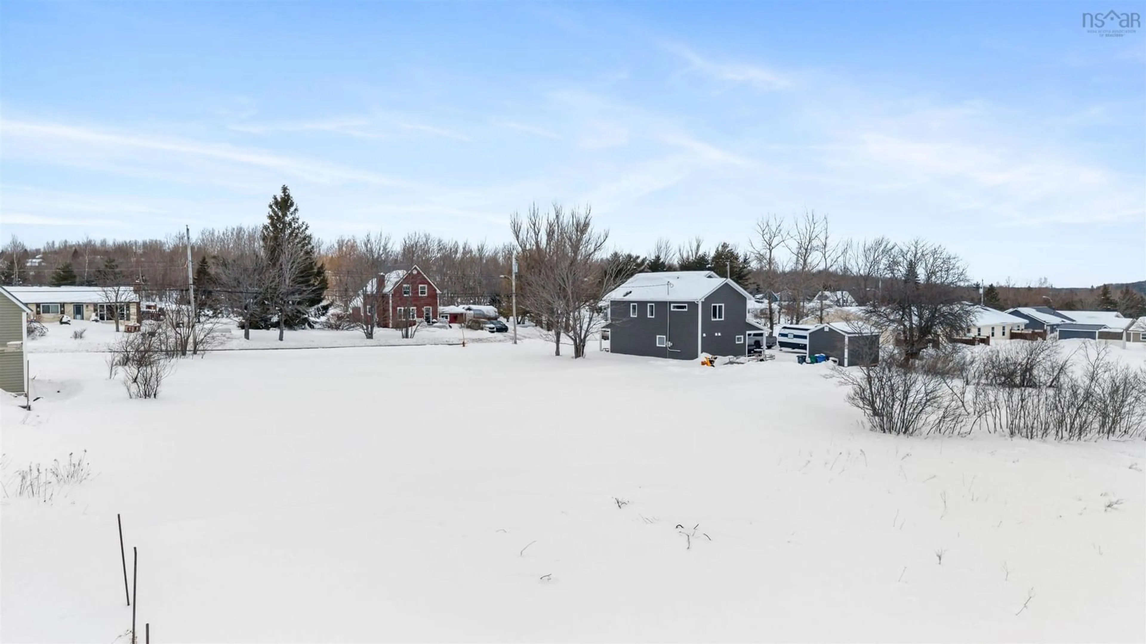 A pic from outside/outdoor area/front of a property/back of a property/a pic from drone, unknown for 1613 Mackay St, Westville Nova Scotia B0K 2A0