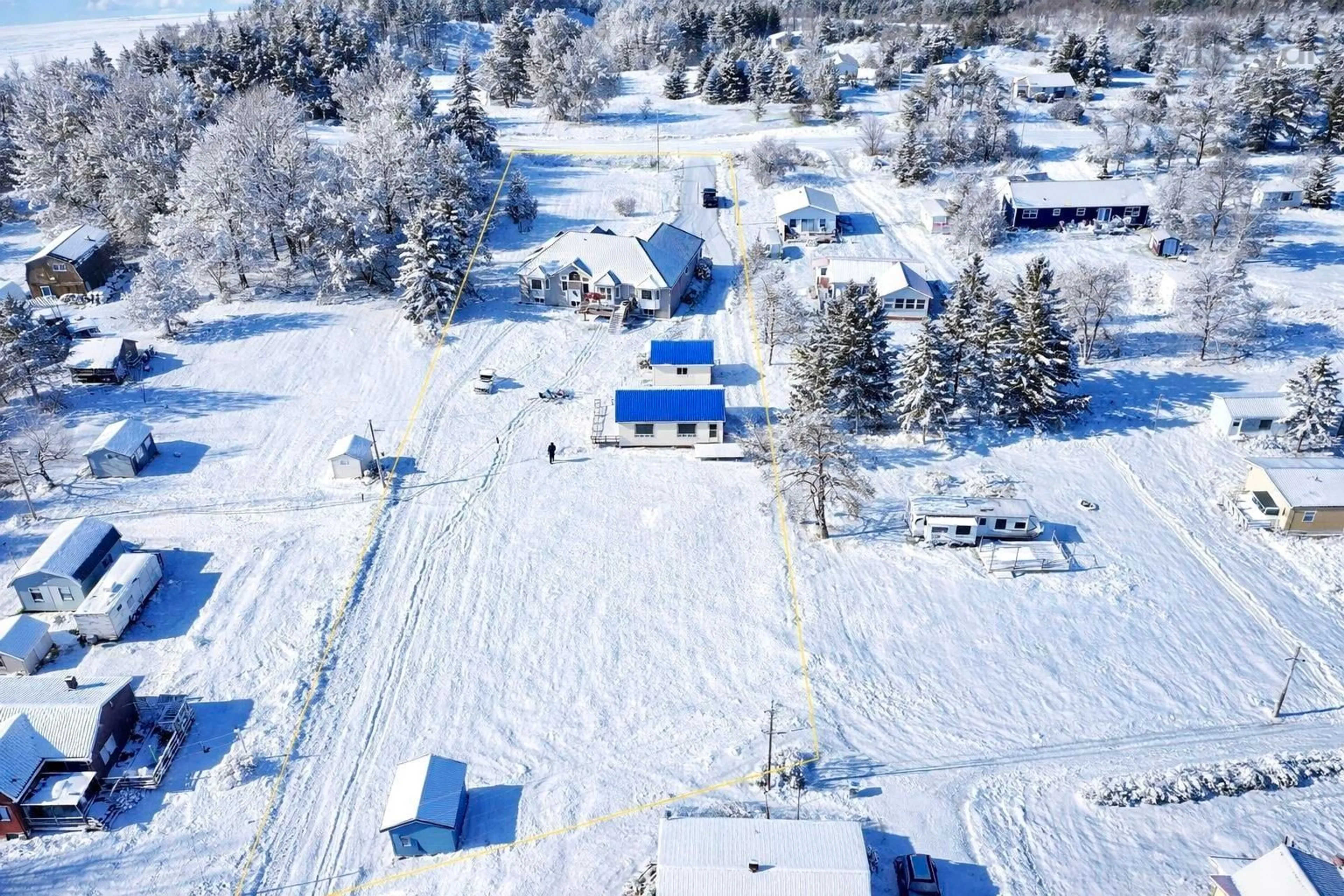 A pic from outside/outdoor area/front of a property/back of a property/a pic from drone, street for 9345 366 Hwy, Port Howe Nova Scotia B0K 1K0