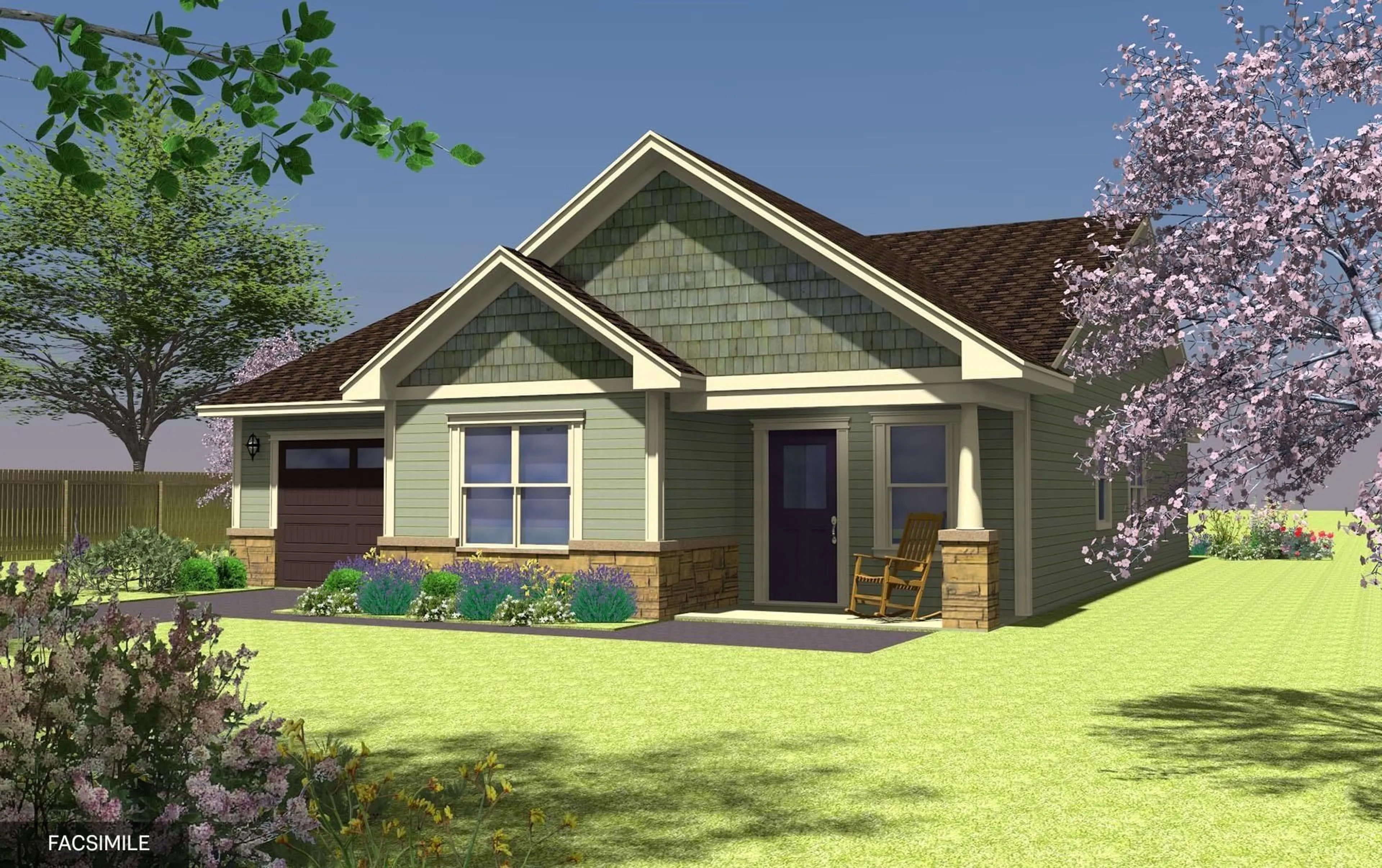 Home with vinyl exterior material, street for 265 Thistle St #Lot, Falmouth Nova Scotia B0N 2A0