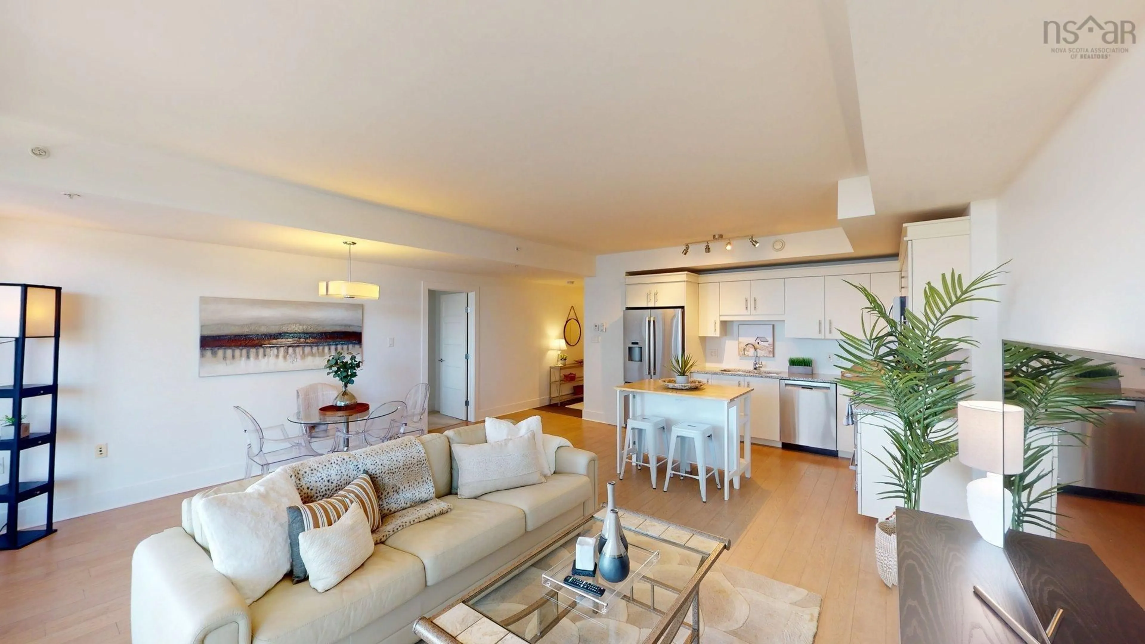 Living room with furniture, unknown for 15 Kings Wharf Pl #504, Dartmouth Nova Scotia B2Y 0C2