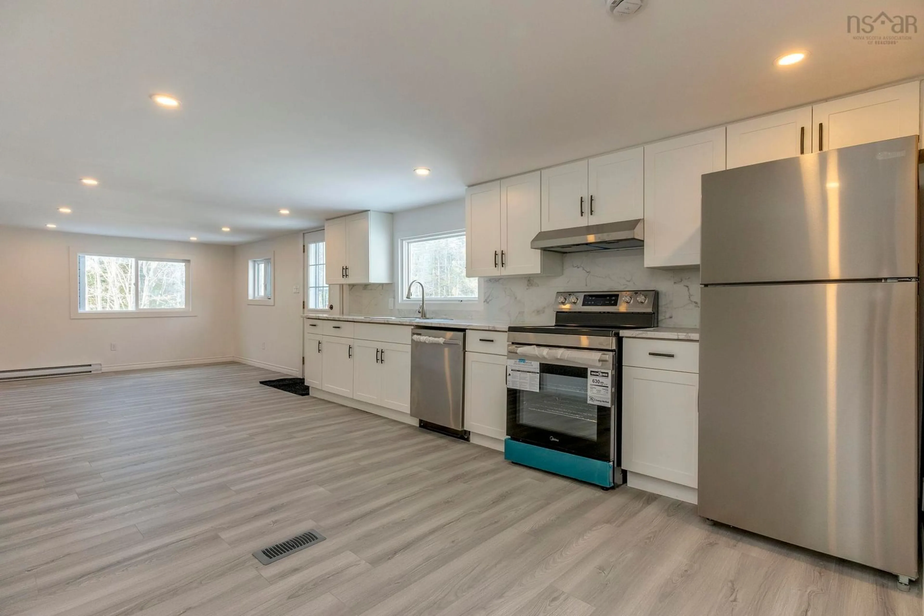 Open concept kitchen, unknown for 167 Grant Lake Rd, Chester Grant Nova Scotia B0J 1K0