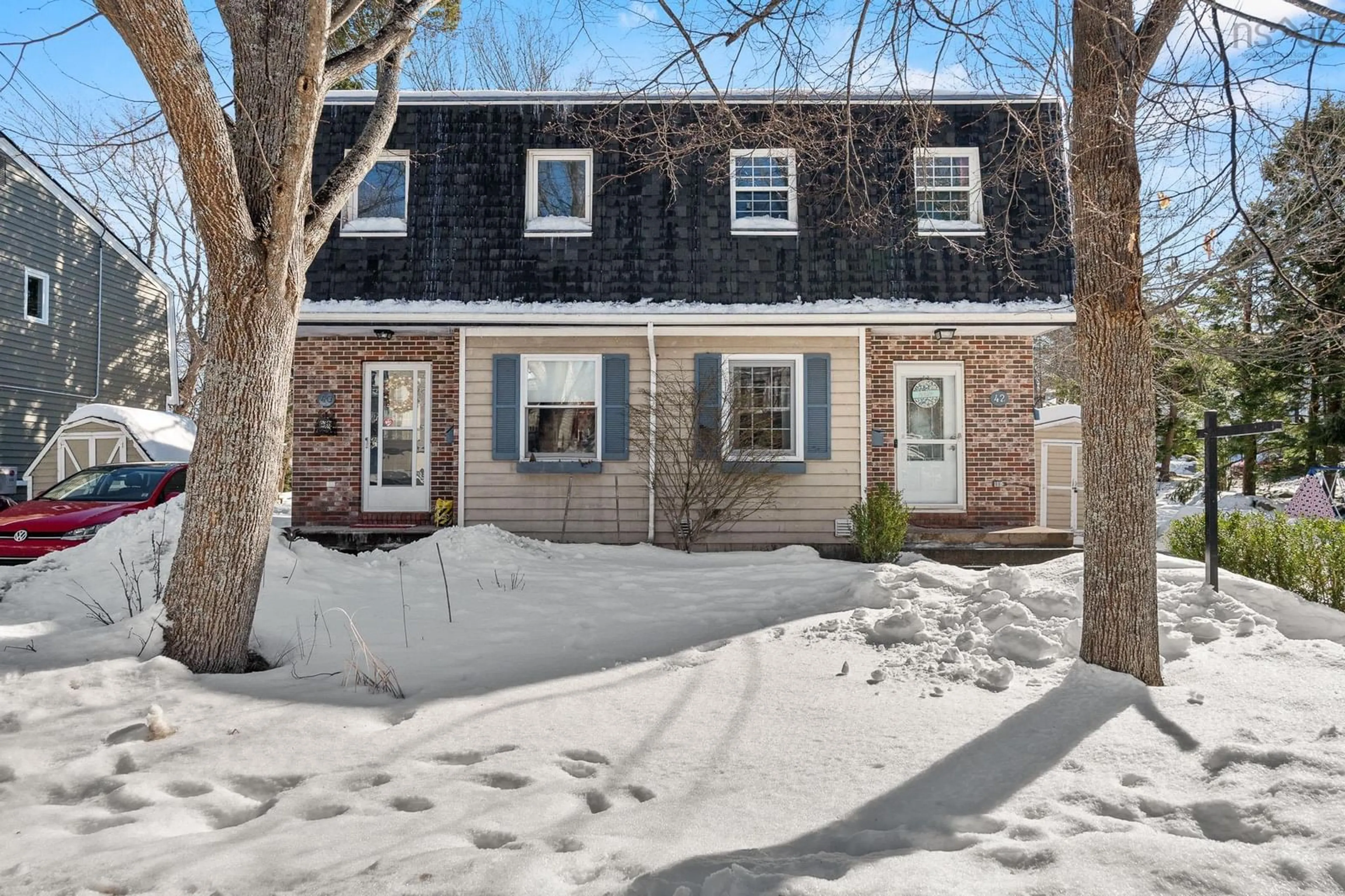 Home with brick exterior material, street for 42 Pioneer Ave, Halifax Nova Scotia B3M 1W8