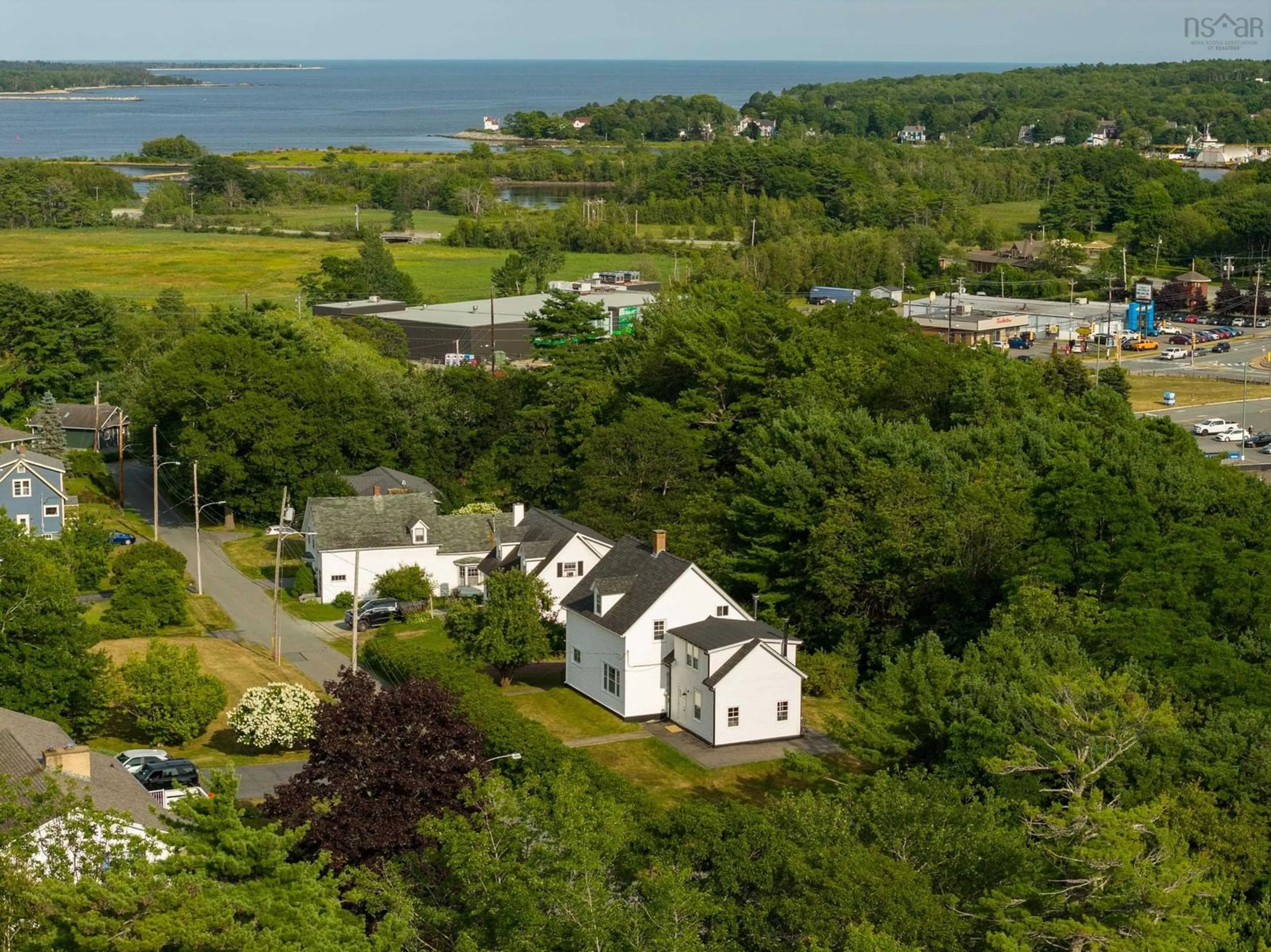 A pic from outside/outdoor area/front of a property/back of a property/a pic from drone, unknown for 57 Old Falls Rd, Liverpool Nova Scotia B0T 1K0
