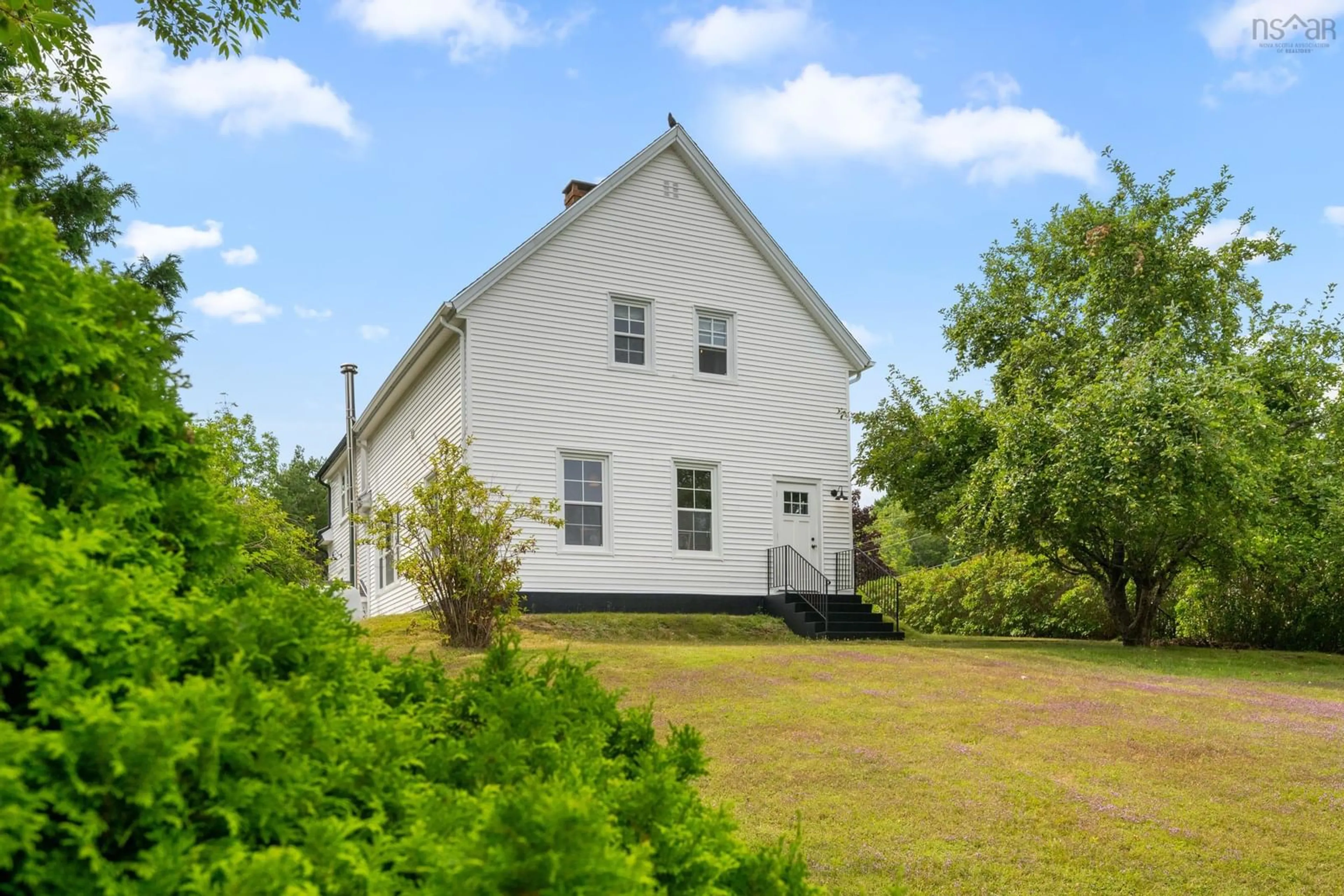 A pic from outside/outdoor area/front of a property/back of a property/a pic from drone, building for 57 Old Falls Rd, Liverpool Nova Scotia B0T 1K0