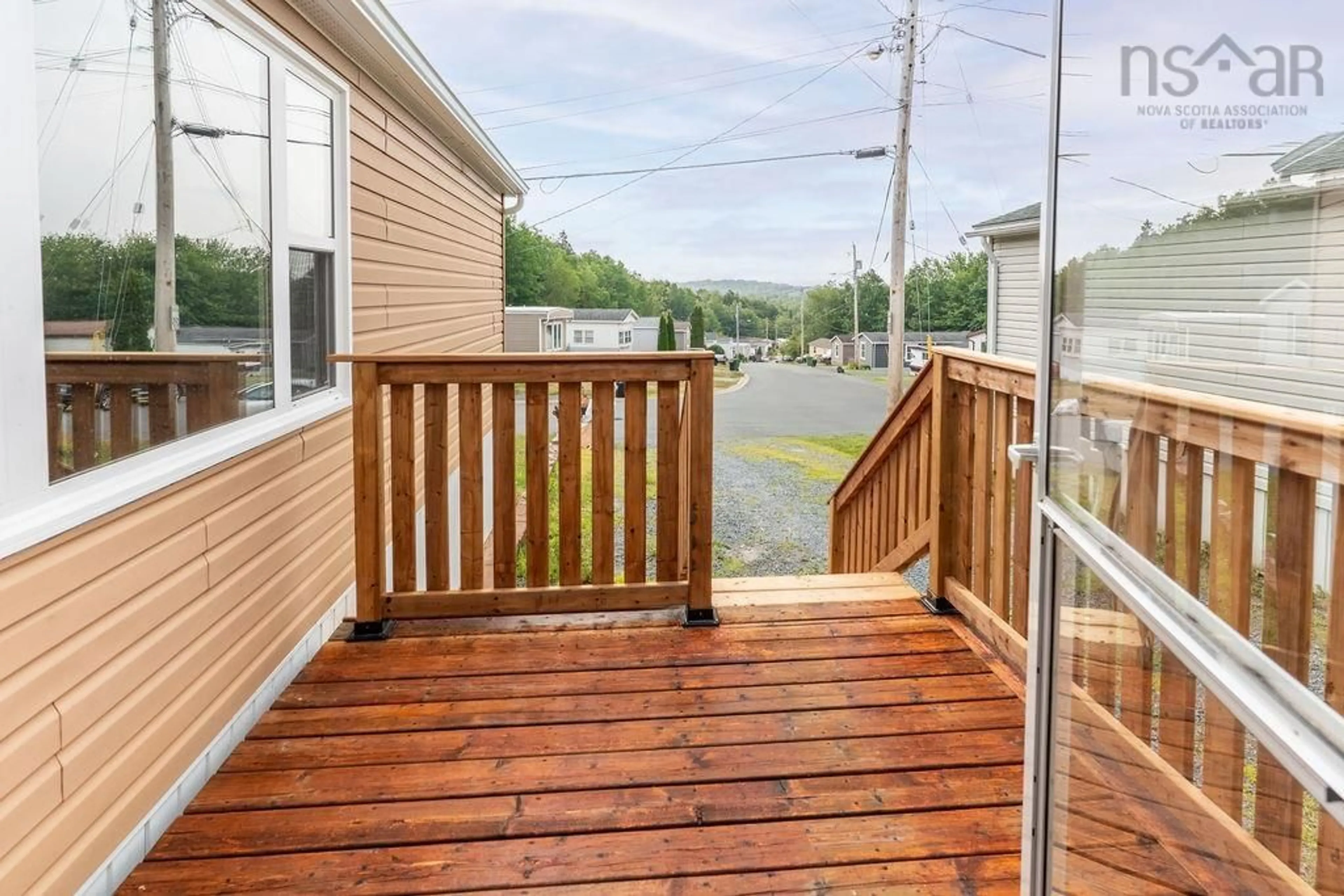 Patio, water/lake/river/ocean view for 88 Brook St, Middle Sackville Nova Scotia B4E 1B9