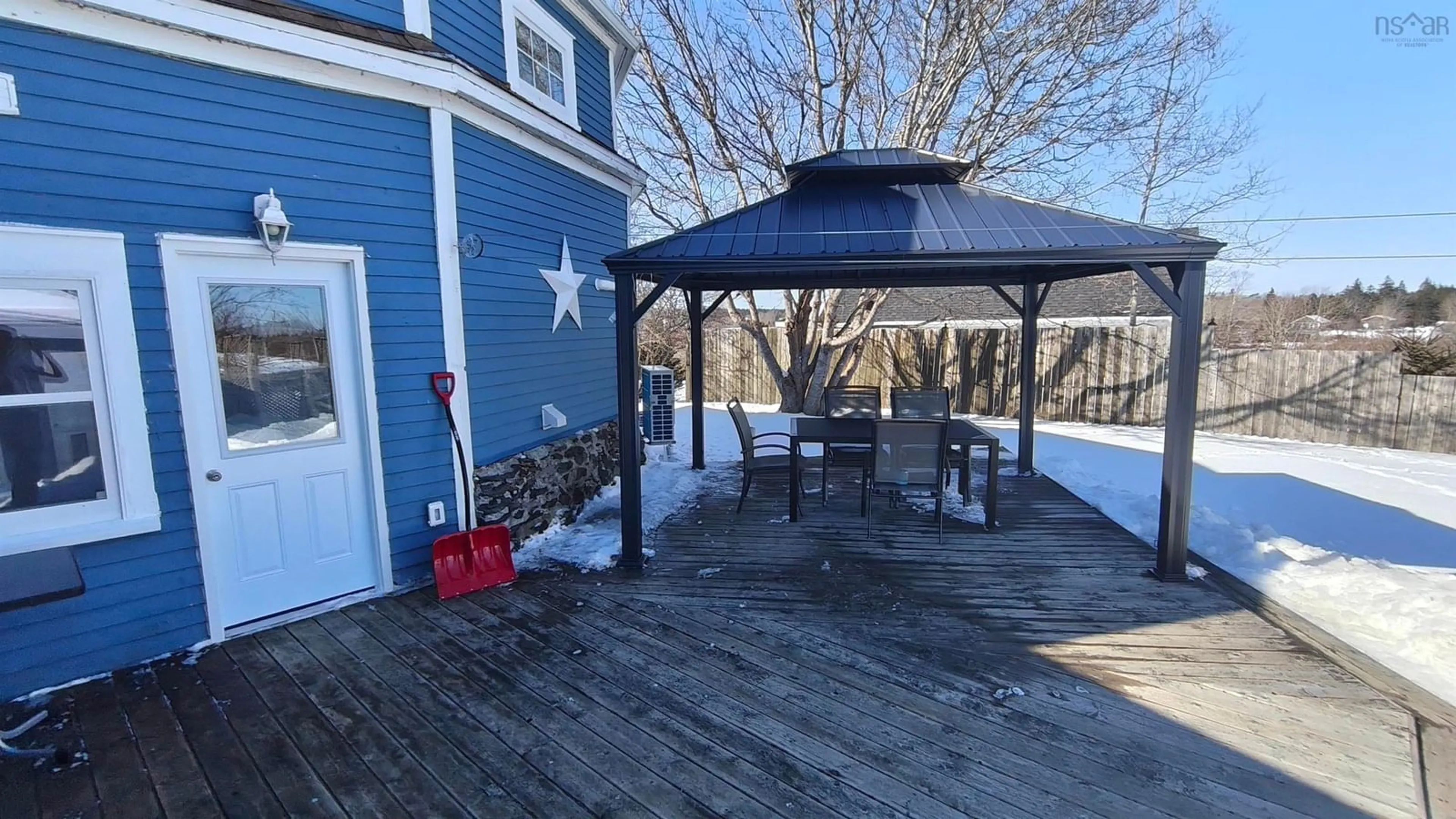 Patio, water/lake/river/ocean view for 7 Candy Lane, Hebron Nova Scotia B5A 5A7