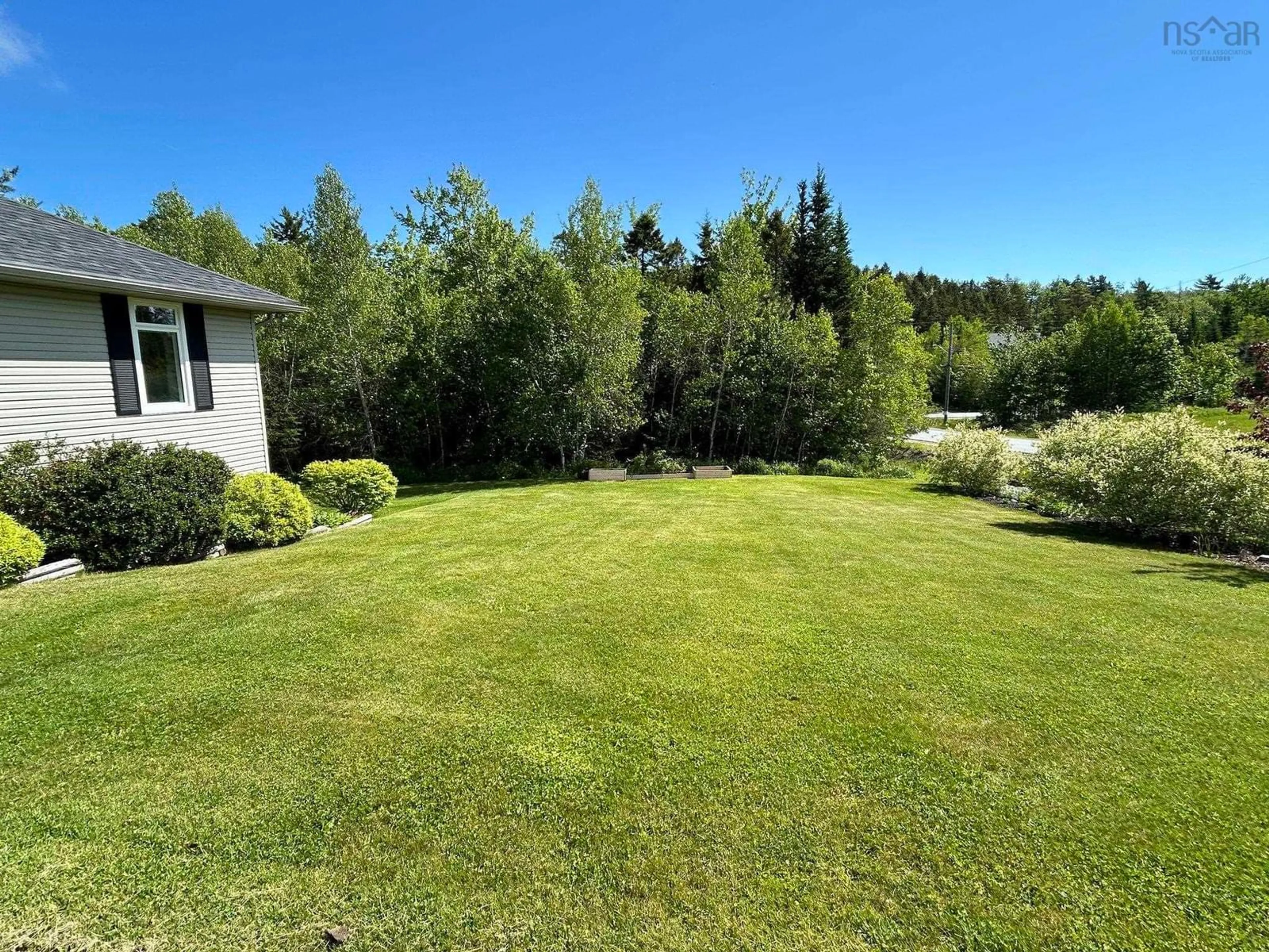 A pic from outside/outdoor area/front of a property/back of a property/a pic from drone, forest/trees view for 30 Terry Rd, Windsor Junction Nova Scotia B2T 1G4