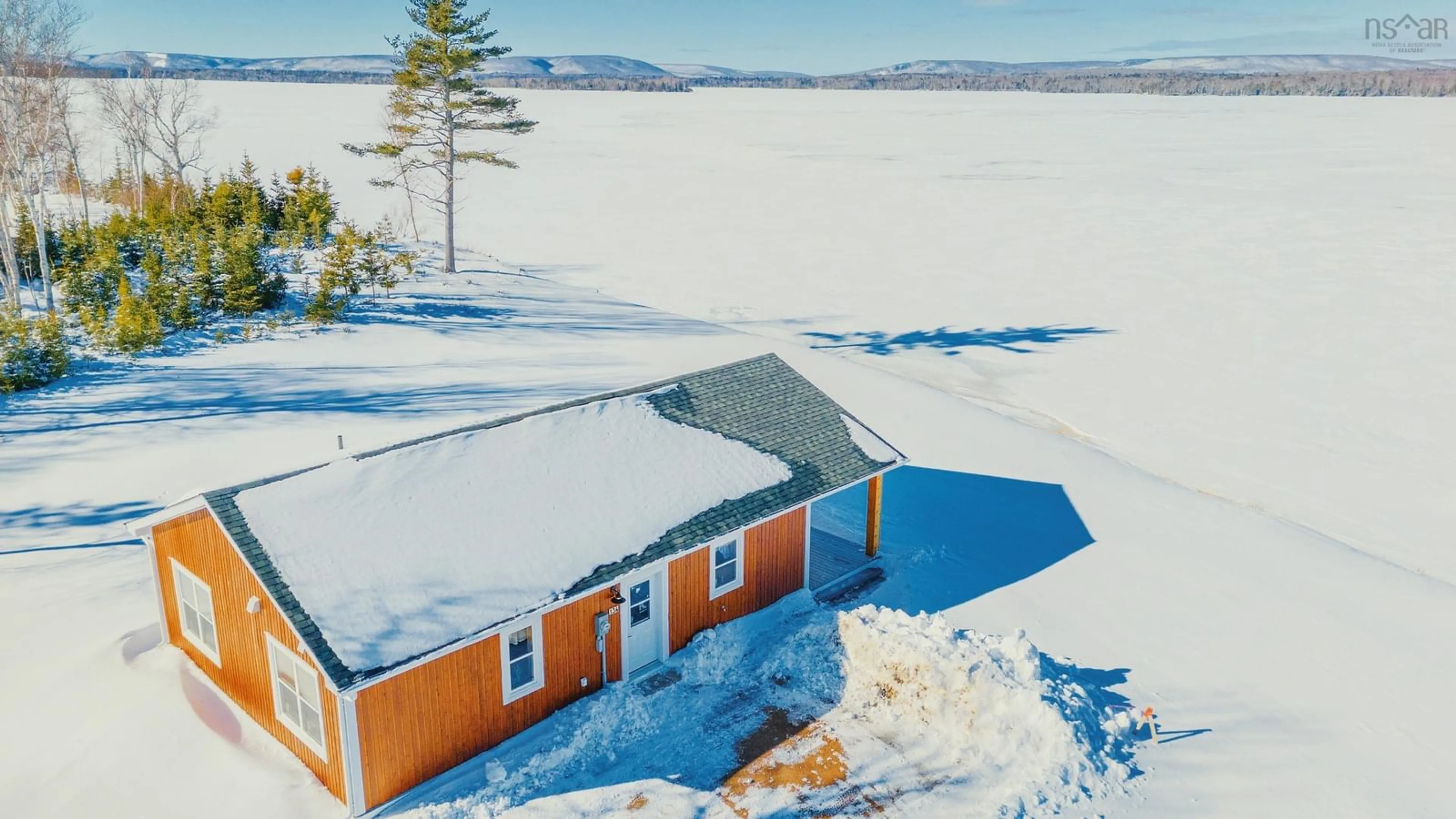 A pic from outside/outdoor area/front of a property/back of a property/a pic from drone, water/lake/river/ocean view for 134 Malagawatch Cemetery Rd #Lot27T, Malagawatch Nova Scotia B0E 2K0
