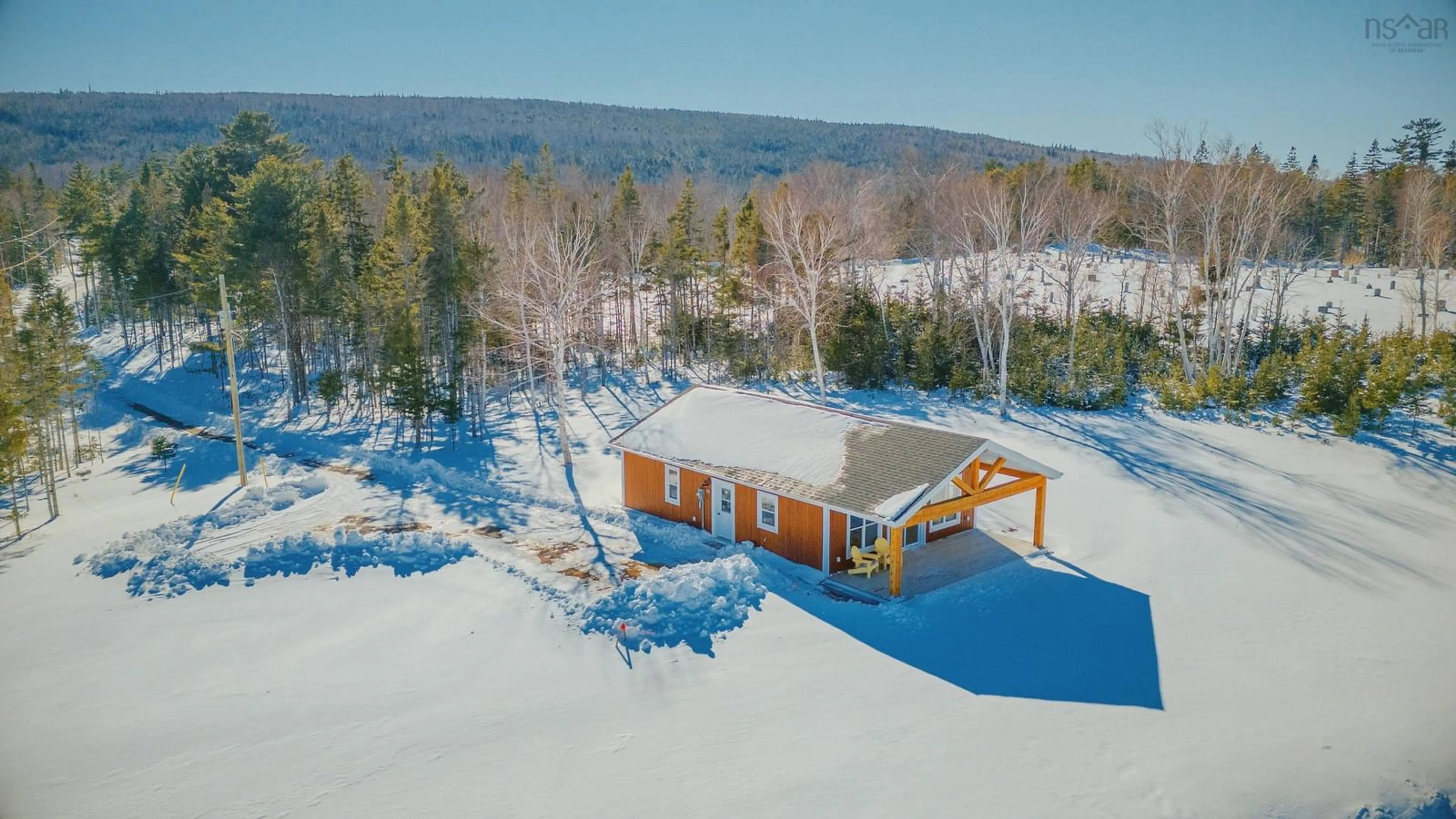 A pic from outside/outdoor area/front of a property/back of a property/a pic from drone, unknown for 134 Malagawatch Cemetery Rd #Lot27T, Malagawatch Nova Scotia B0E 2K0