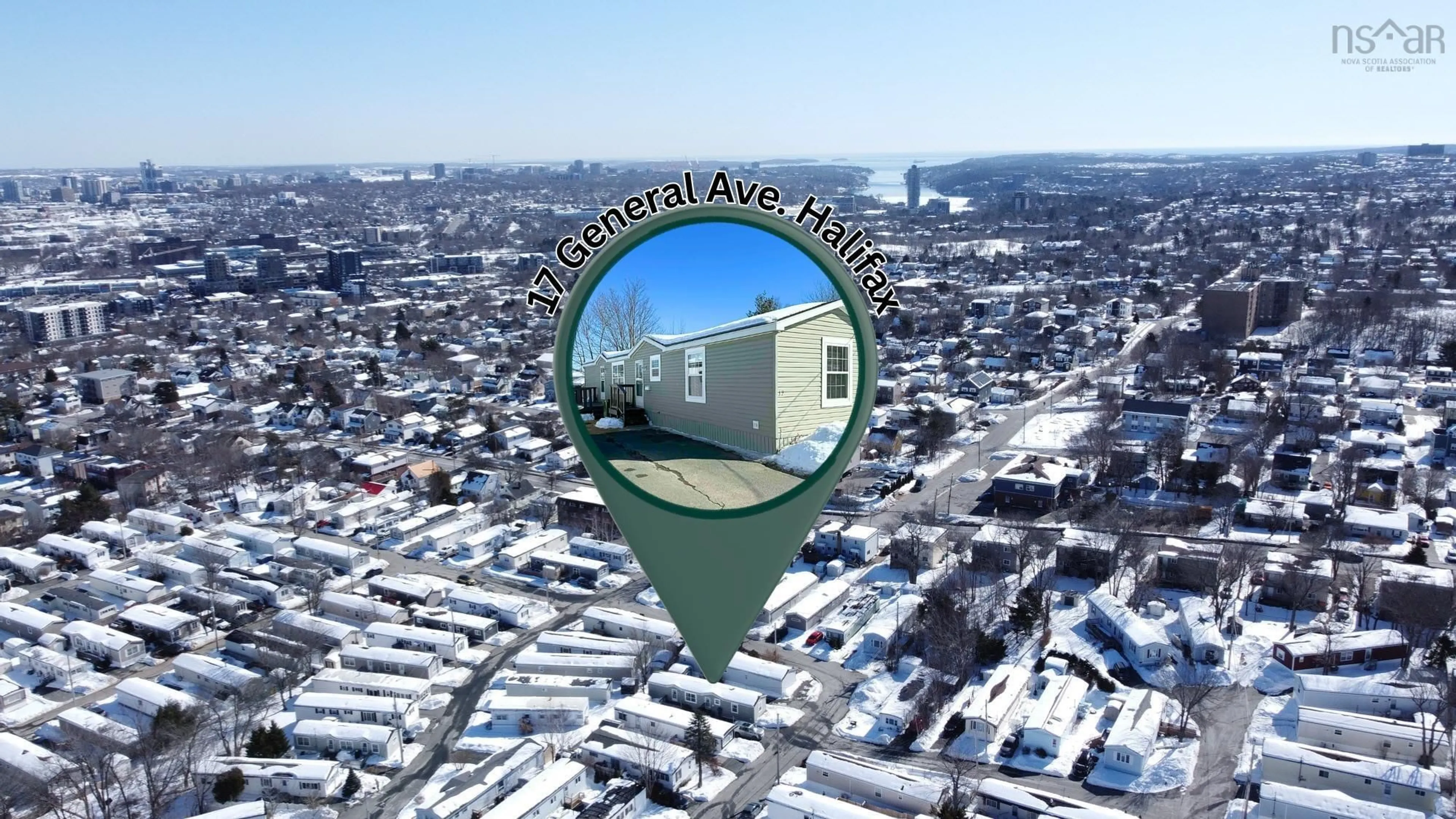 Picture of a map for 17 General Ave, Halifax Nova Scotia B3M 1E7