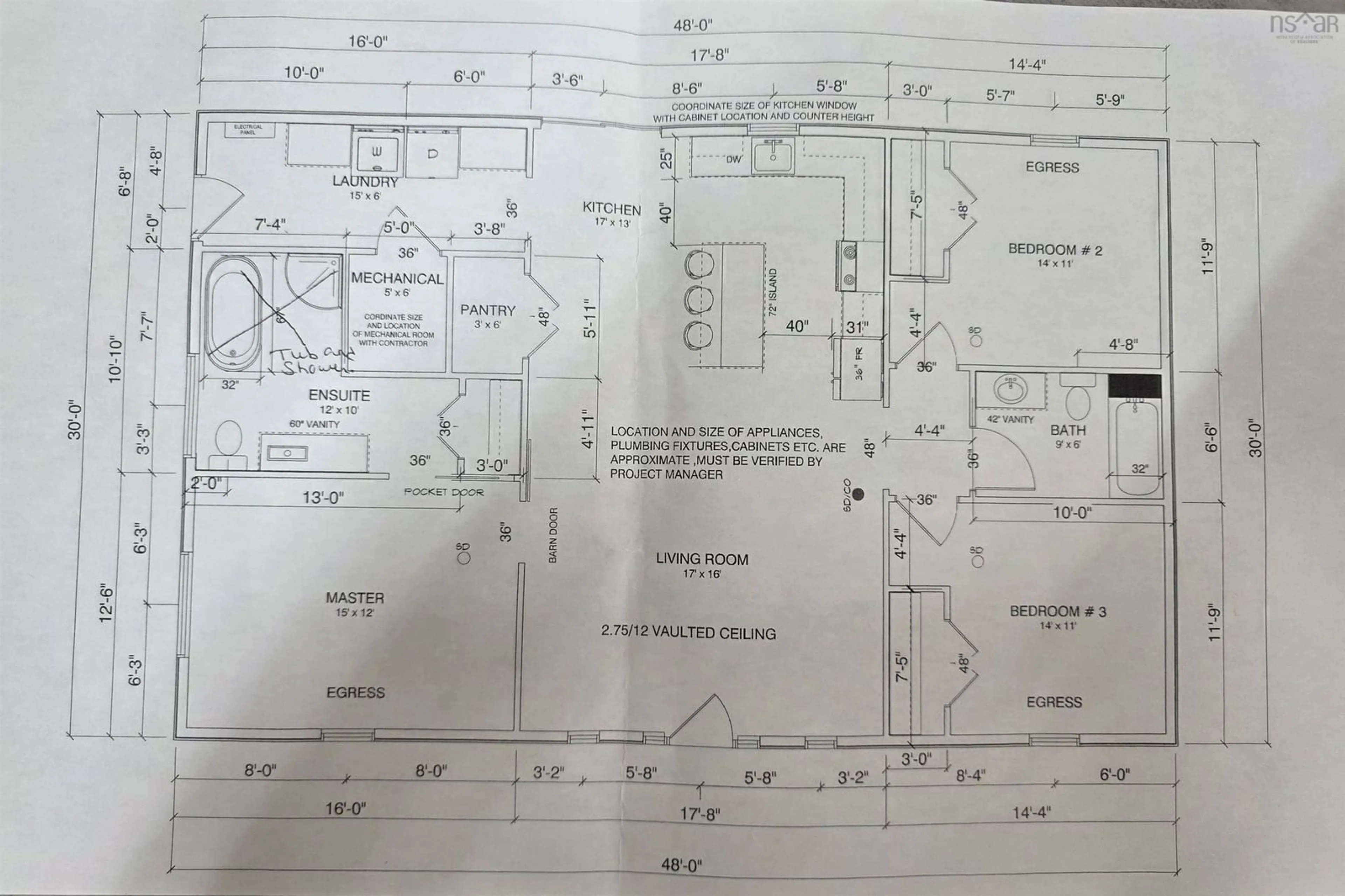 Floor plan for Wild Rose Dr #Lot 38, East Mountain Nova Scotia B6L 2Y4