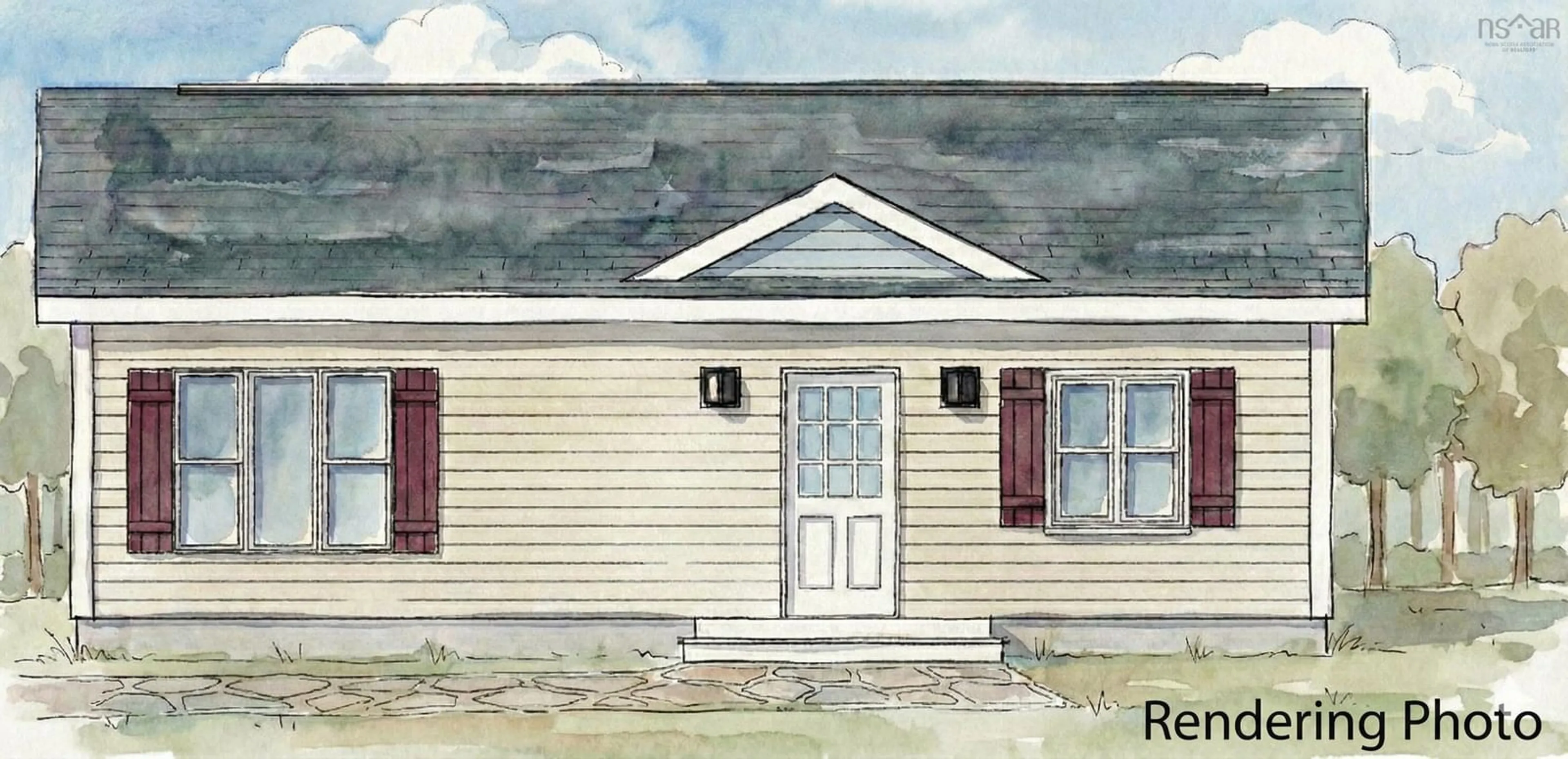 Home with vinyl exterior material, building for 8622 201 Hwy, Nictaux Nova Scotia B0S 1P0