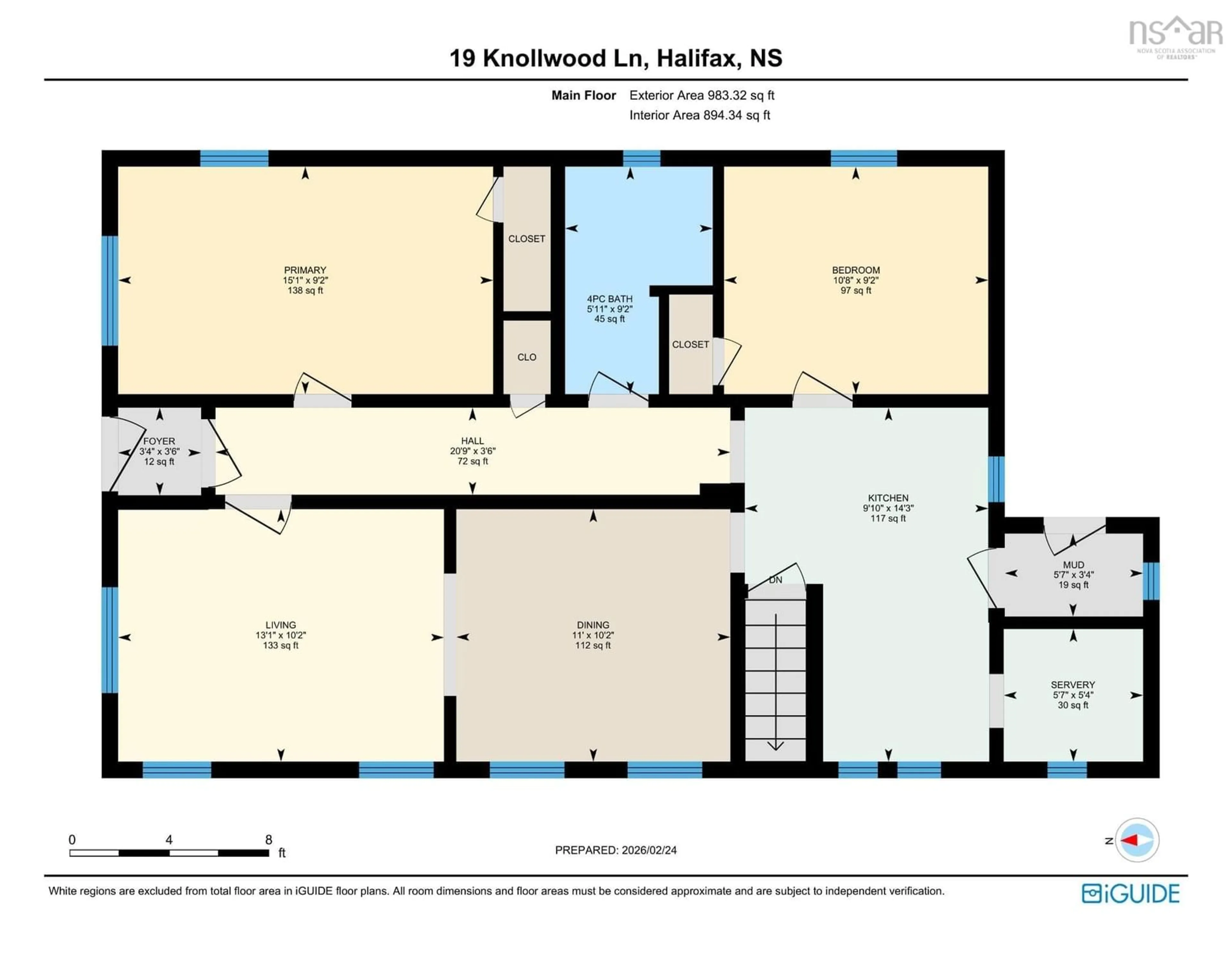 Floor plan for 19/21 Knollwood Lane, Halifax Nova Scotia B3N 0C9