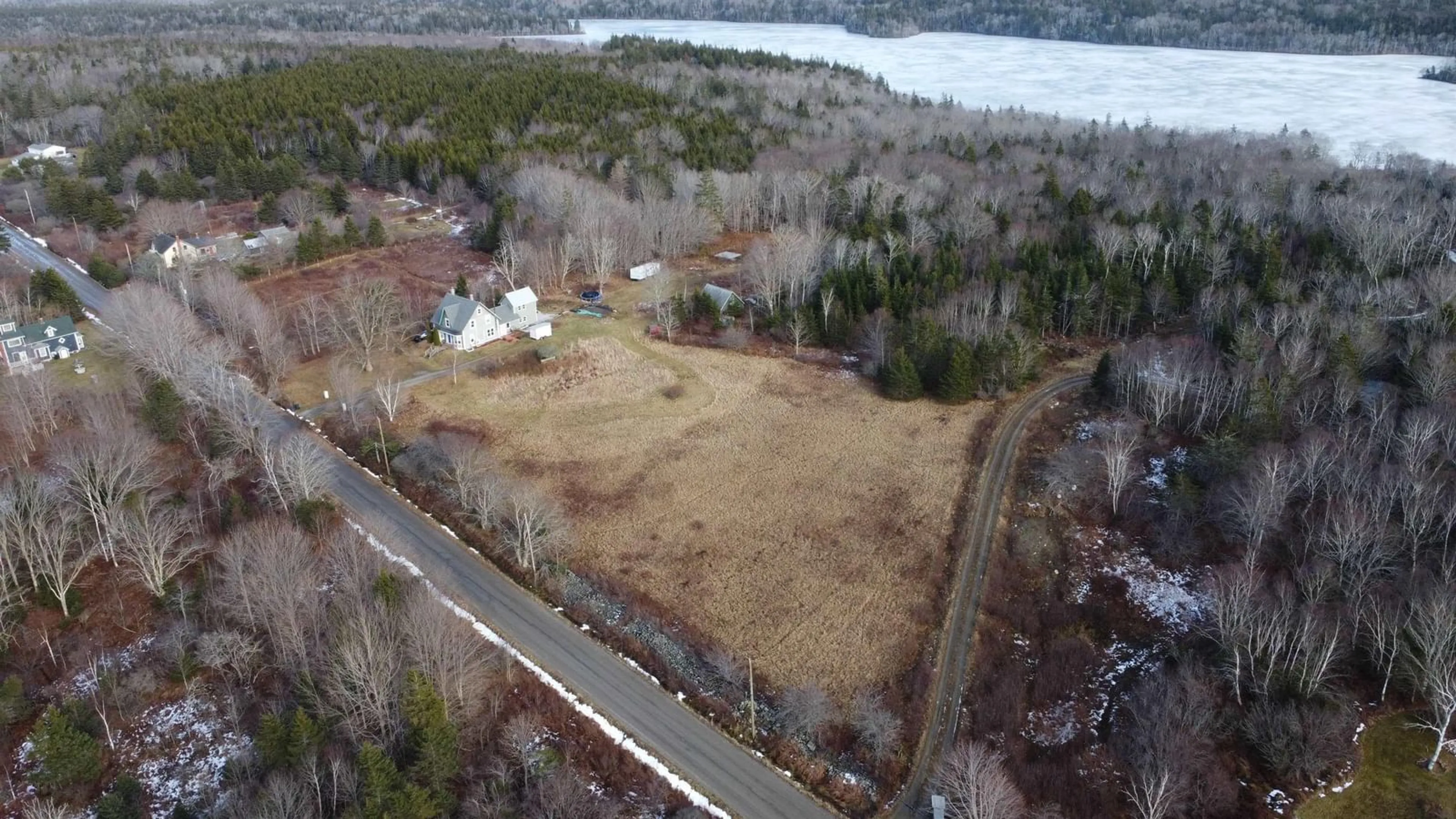 A pic from outside/outdoor area/front of a property/back of a property/a pic from drone, water/lake/river/ocean view for 526 Cedar Lake Rd, Cedar Lake Nova Scotia B5A 5L8