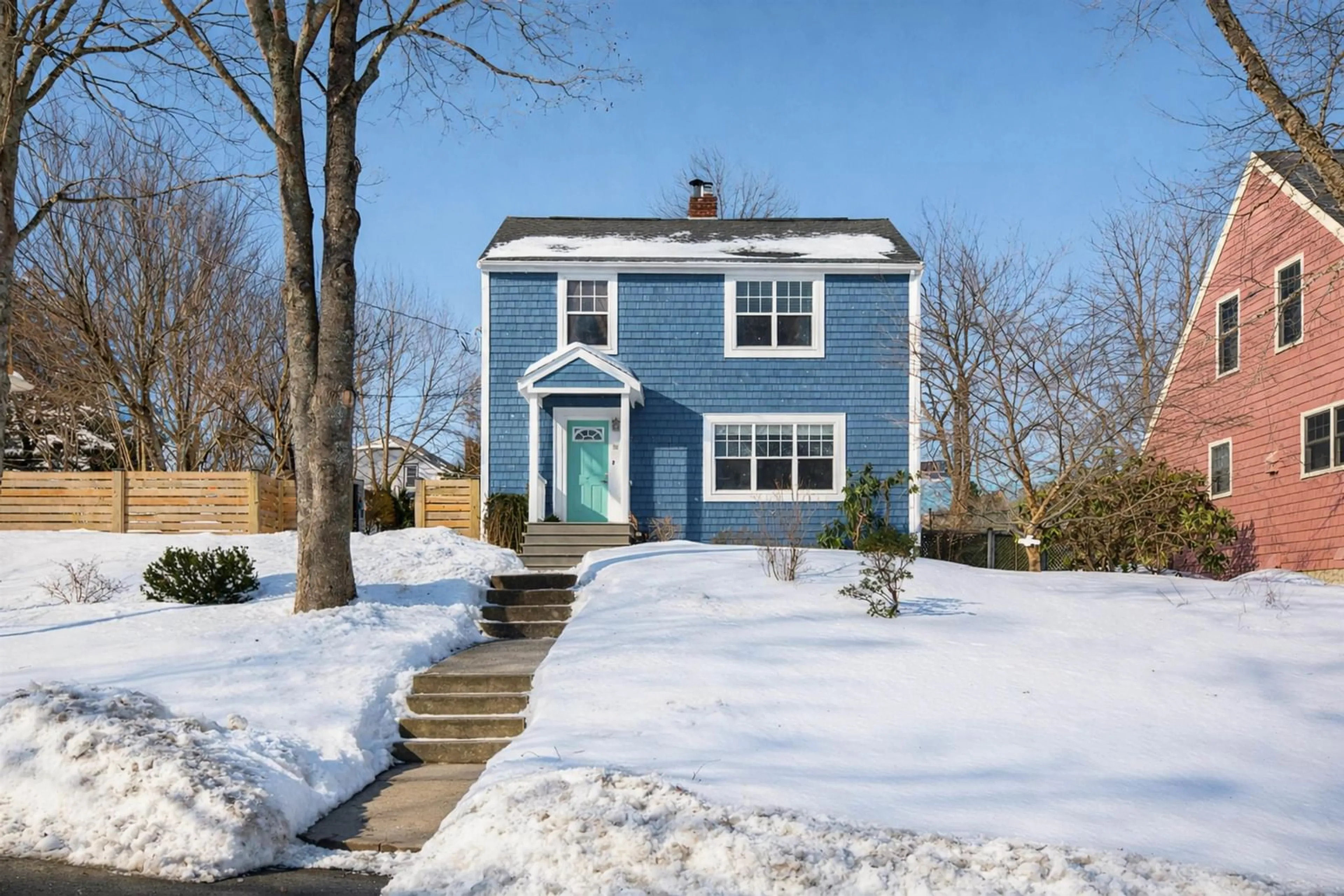 Home with vinyl exterior material, street for 30 Melwood Ave, Halifax Nova Scotia B3N 1E3