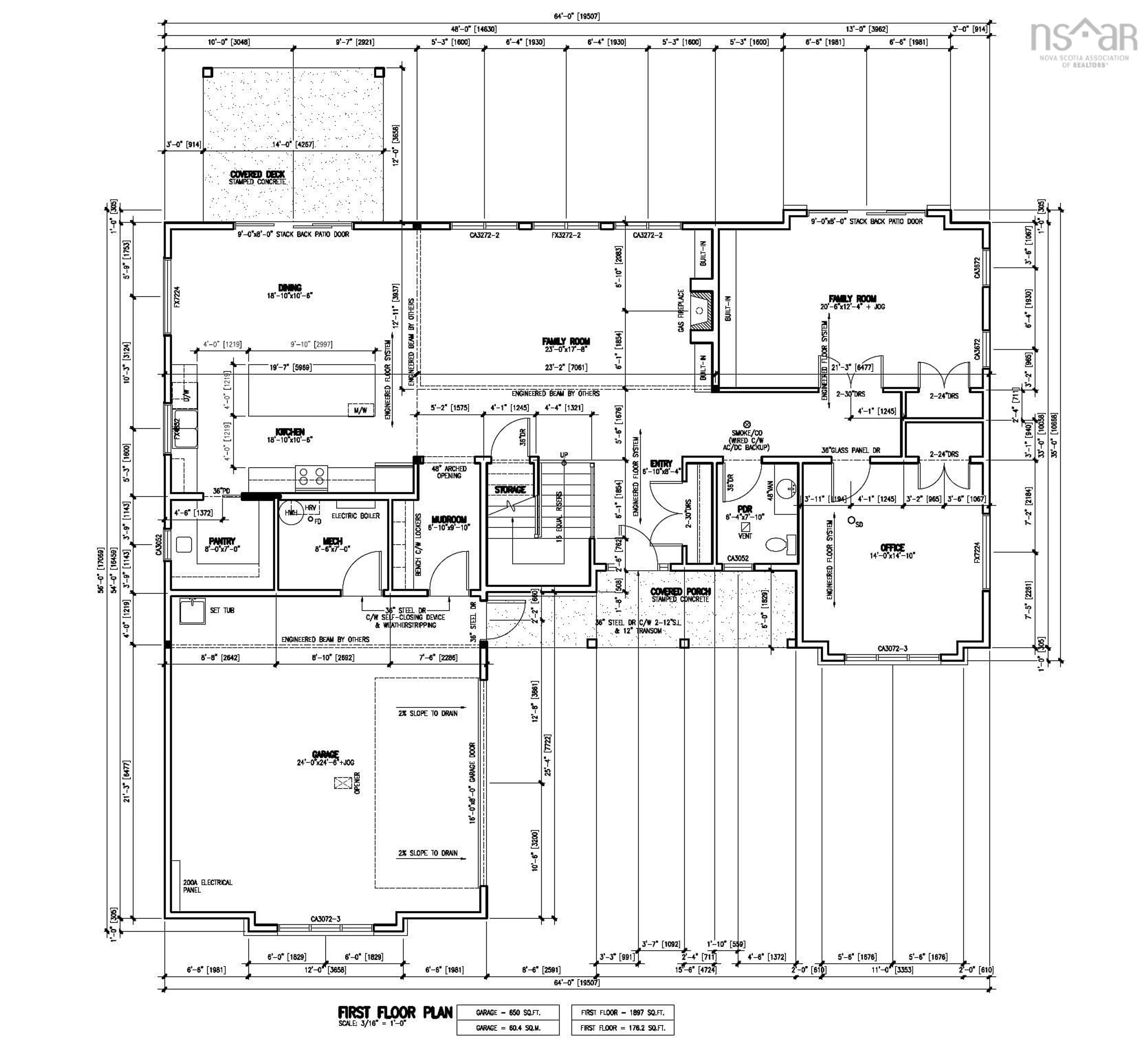 Floor plan for 67 Flycatcher Lane #760, Fall River Nova Scotia B2T 0C6