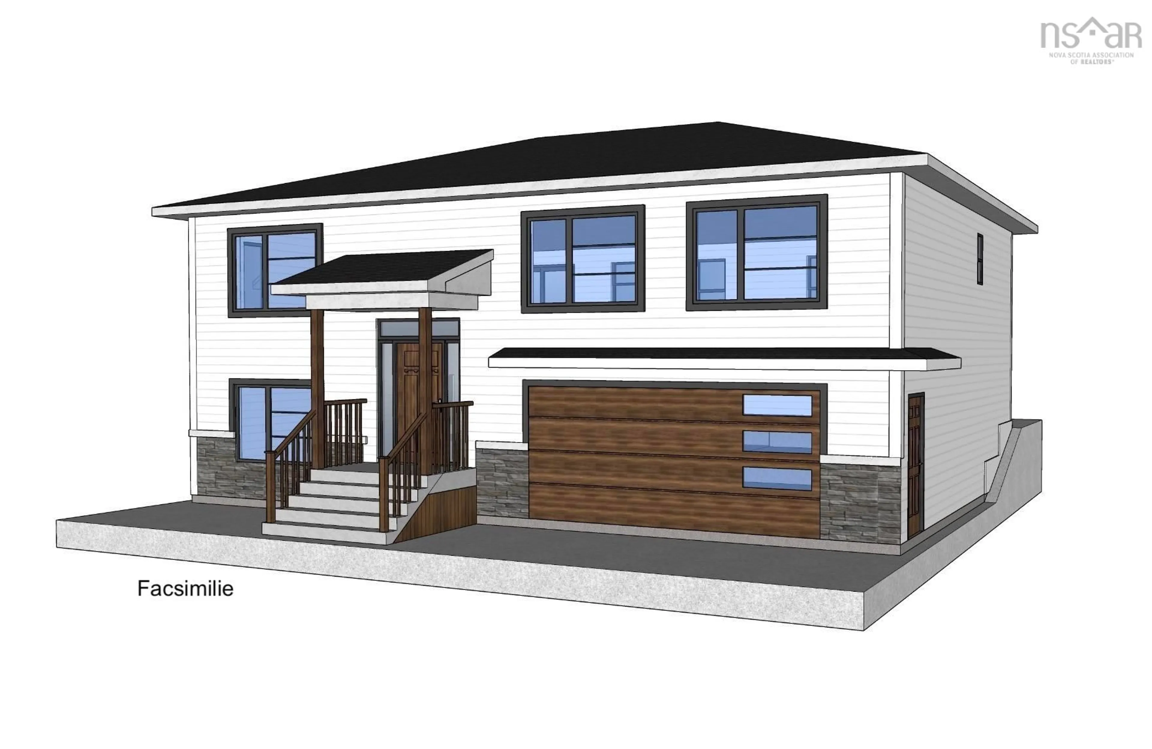 Home with brick exterior material, street for 34 Parish St #715, Fall River Nova Scotia B2T 0W9