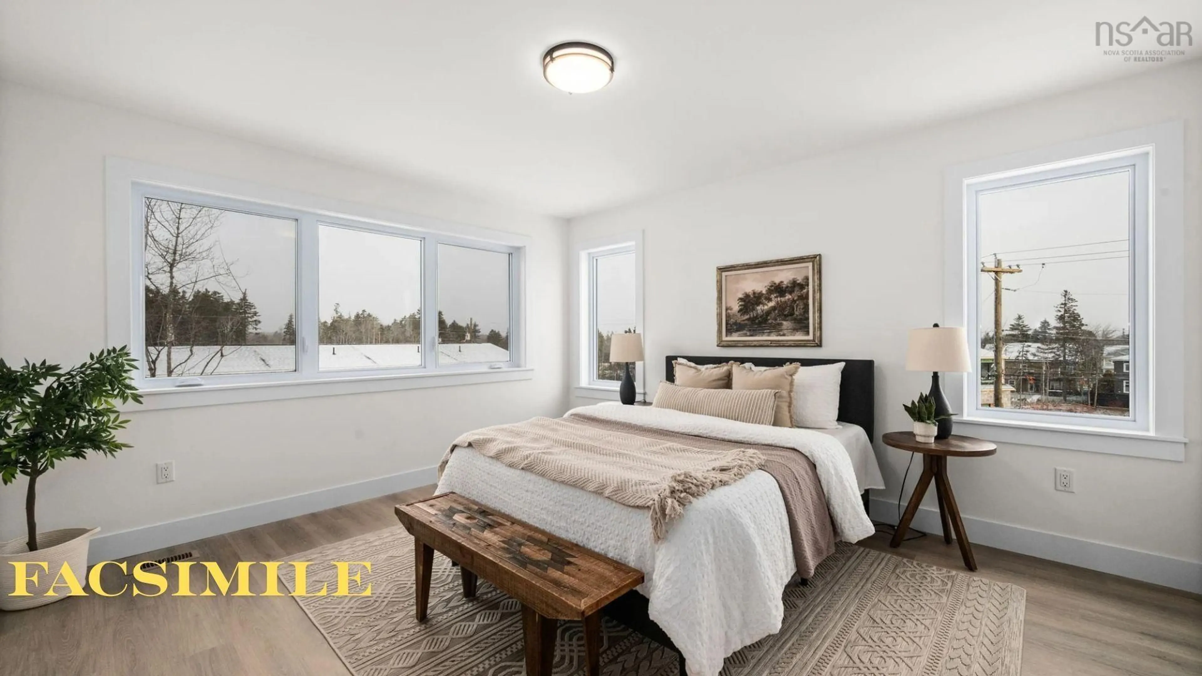 Bedroom with bed, unknown for 132 Stephs St #A, Bedford Nova Scotia B4B 1H1