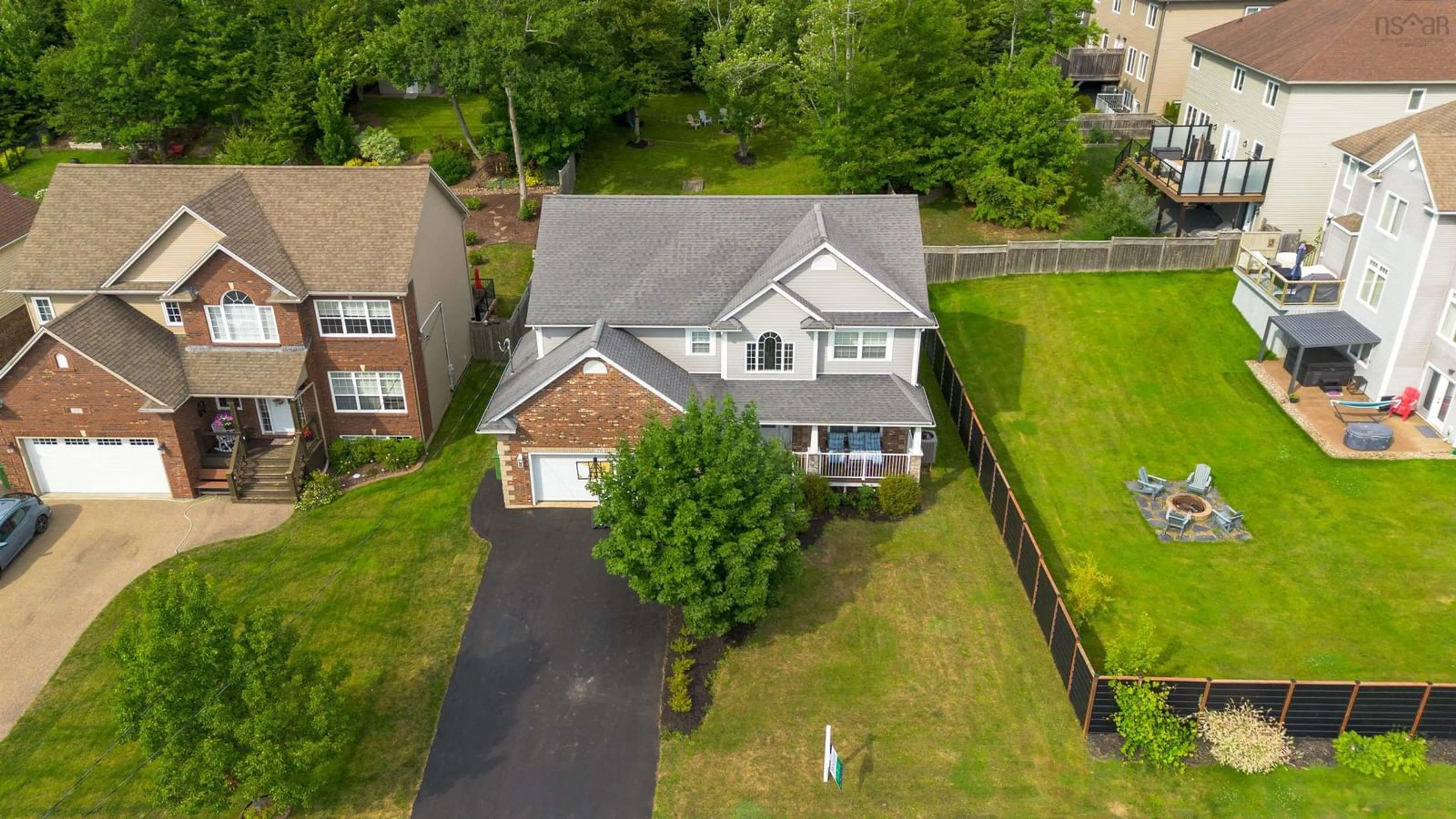 A pic from outside/outdoor area/front of a property/back of a property/a pic from drone, street for 76 Pebblecreek Cres, Dartmouth Nova Scotia B2W 0H6