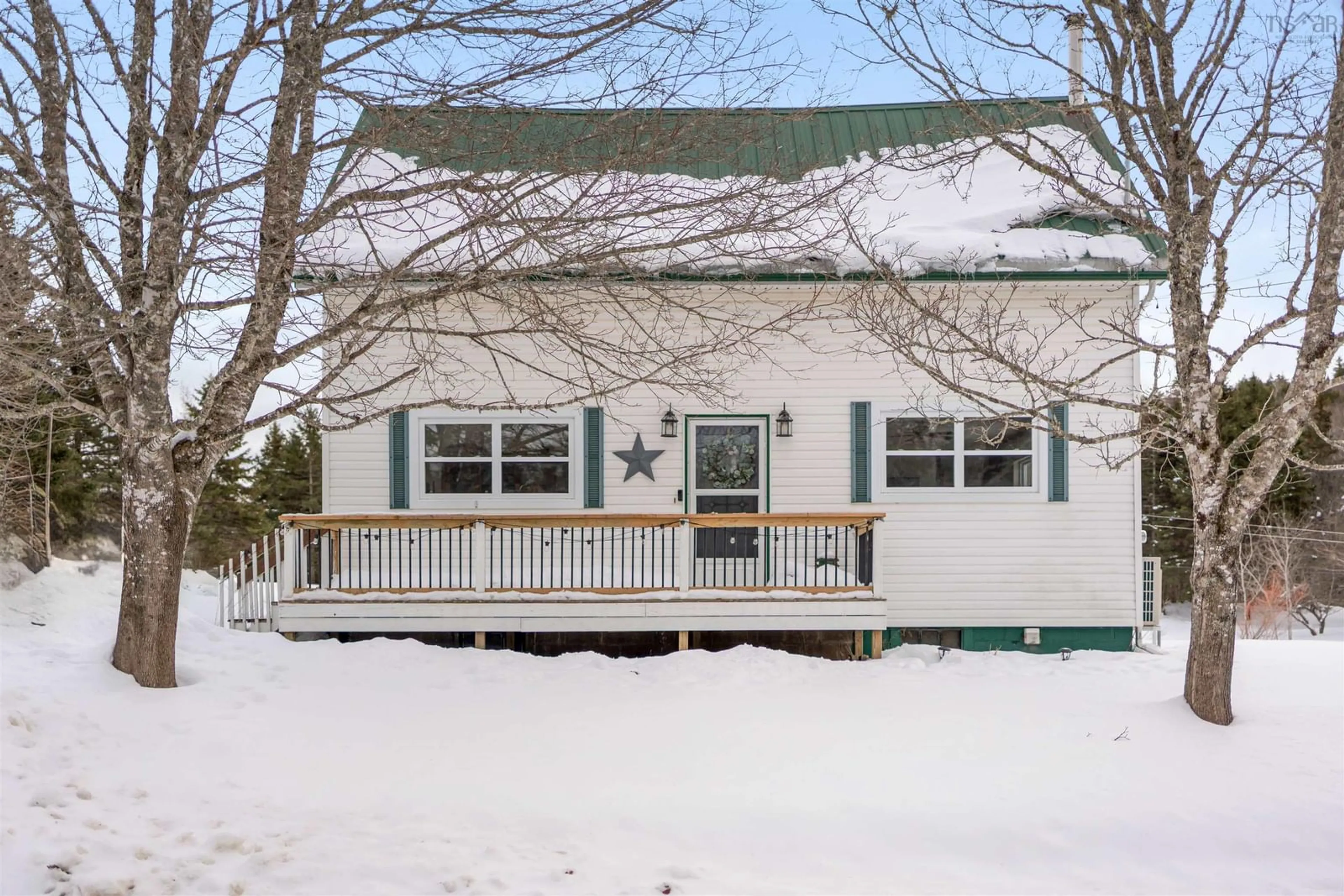 Home with vinyl exterior material, street for 372 Lays Lake Rd, Meaghers Grant Nova Scotia B0N 1V0