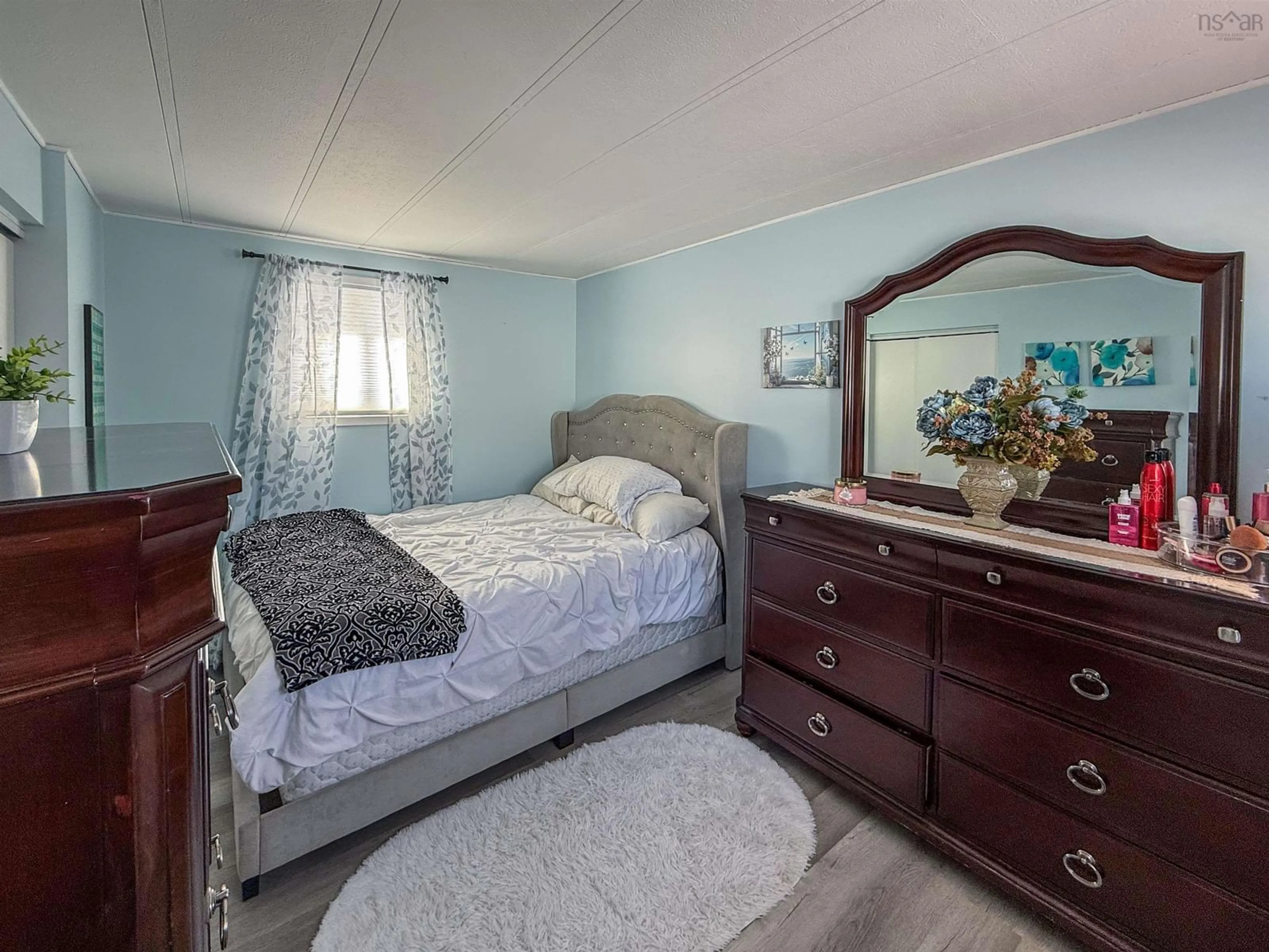 Bedroom with bed, wood/laminate floor for 3 Matheson Dr, Truro Nova Scotia B2N 6M8