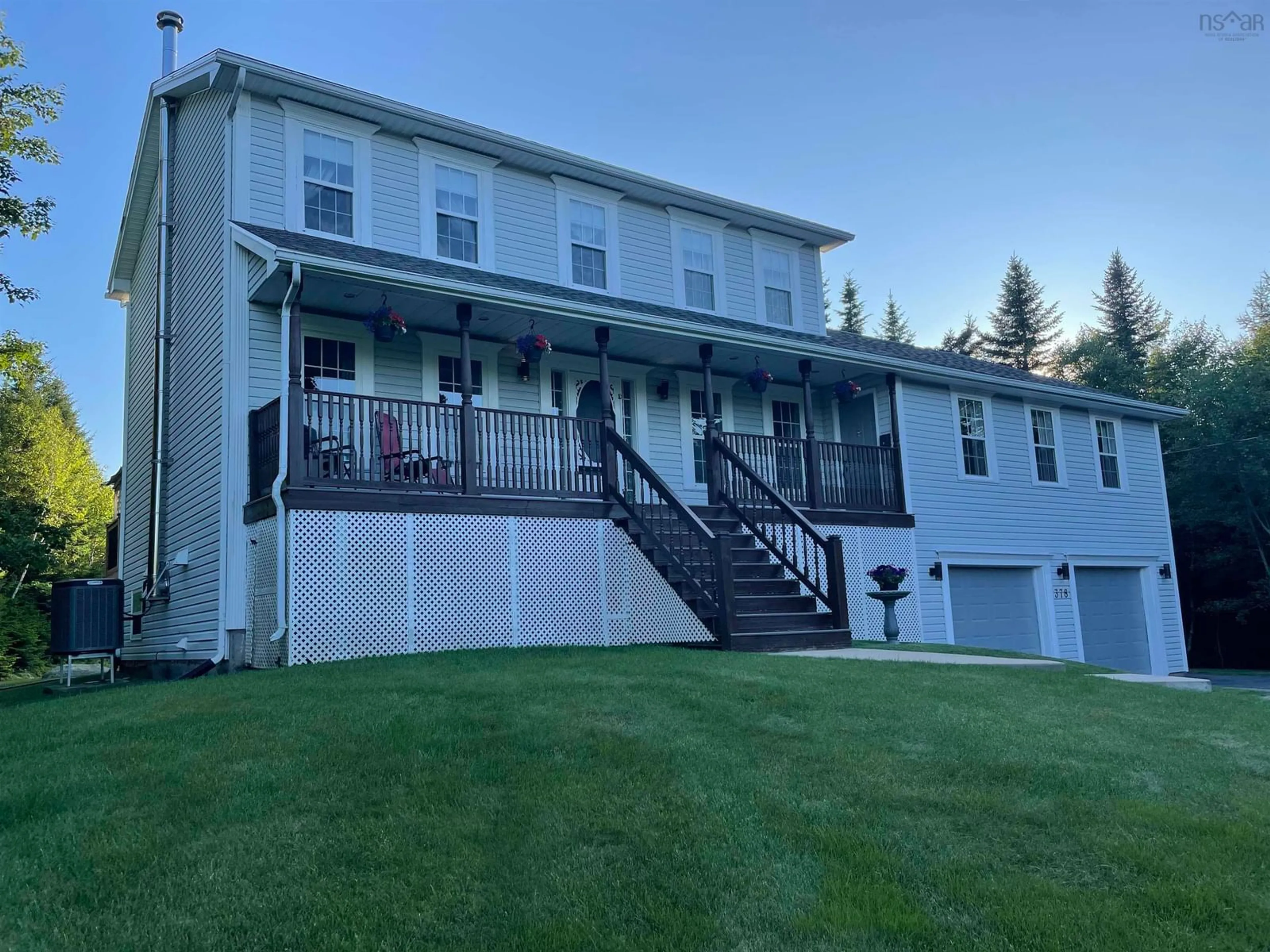 A pic from outside/outdoor area/front of a property/back of a property/a pic from drone, unknown for 378 Kingswood Dr, Hammonds Plains Nova Scotia B4B 1M2