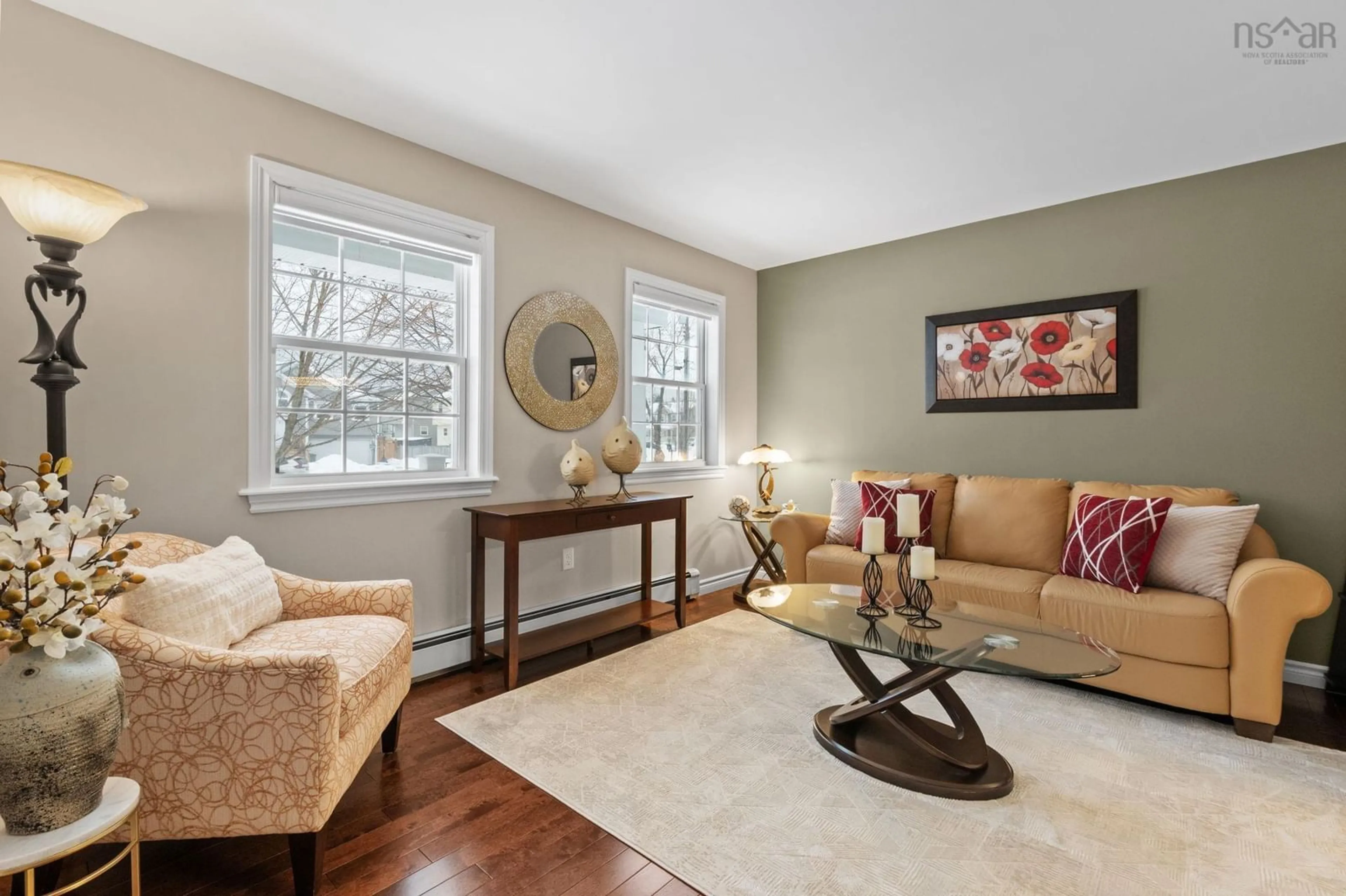 Living room with furniture, unknown for 21 Leblanc Crt, Keystone Village Nova Scotia B2X 0A9