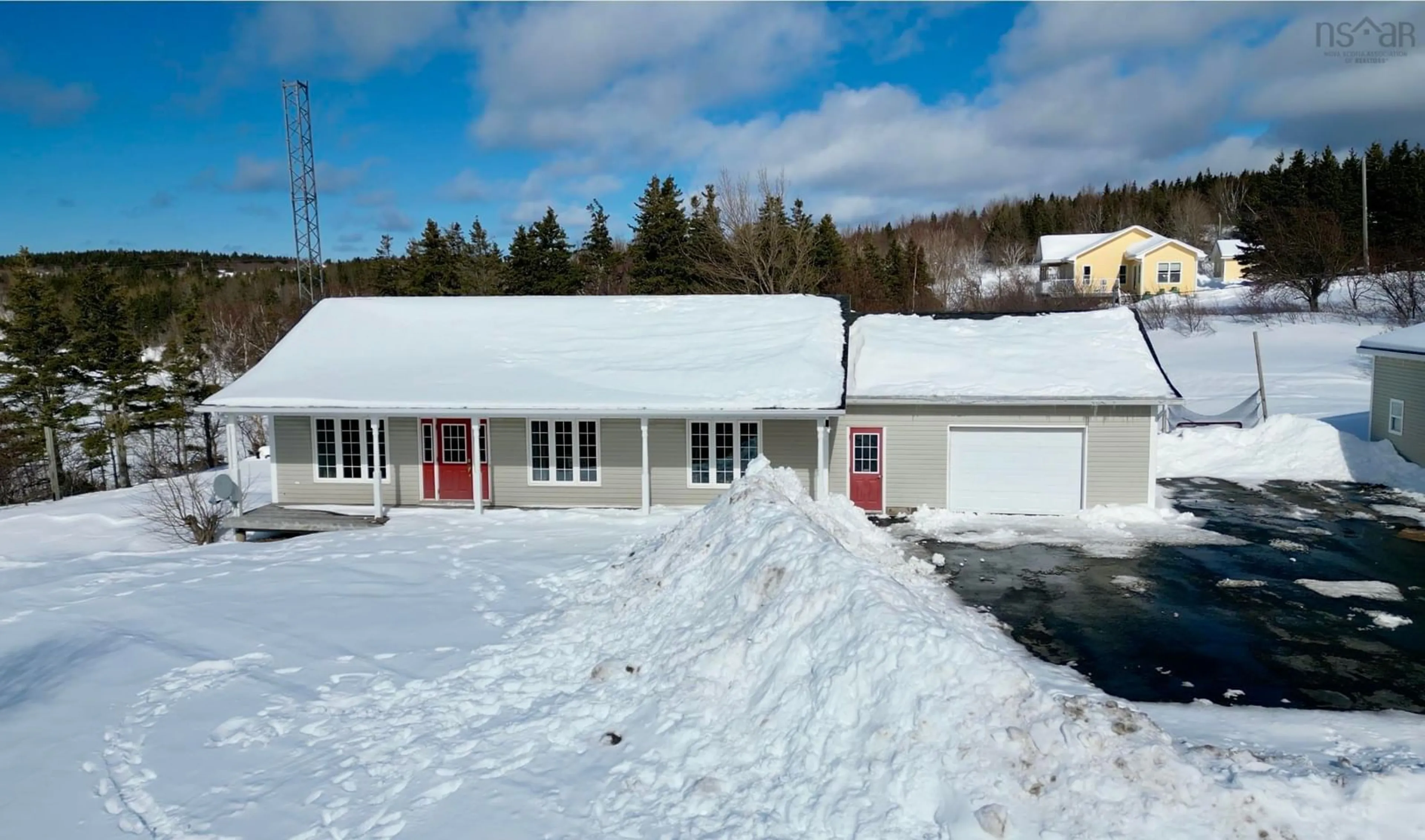 A pic from outside/outdoor area/front of a property/back of a property/a pic from drone, building for 1279 Macgarry Road, Grand Étang Nova Scotia B0E 1L0