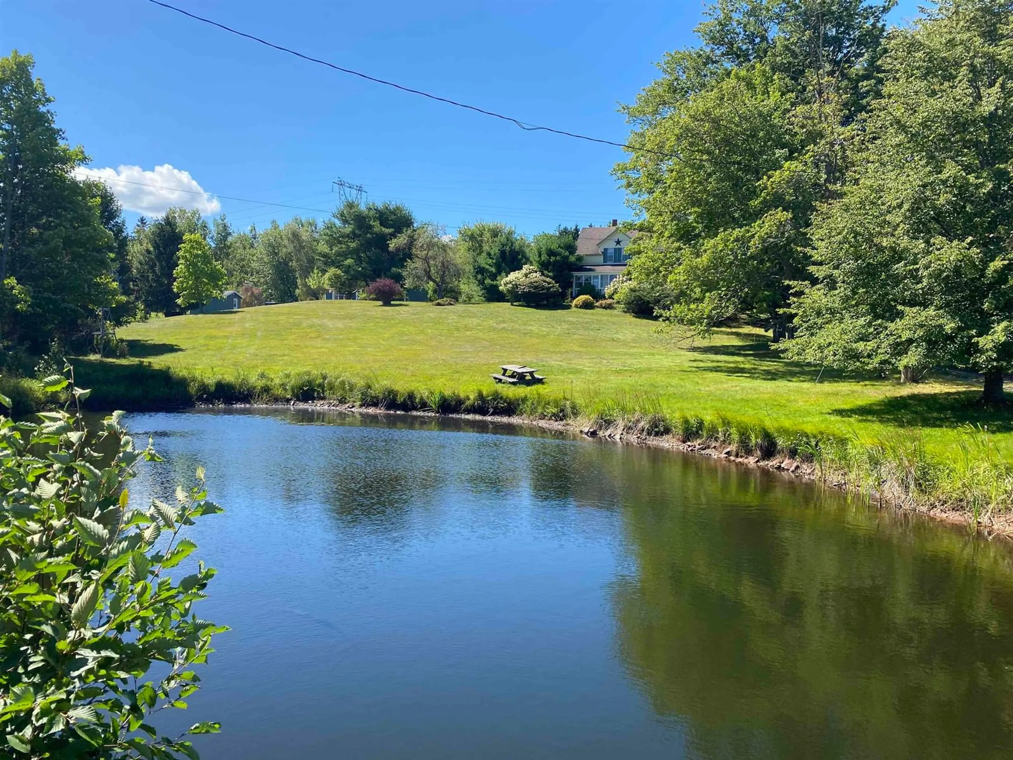 A pic from outside/outdoor area/front of a property/back of a property/a pic from drone, water/lake/river/ocean view for 380 Truro Heights Rd, Truro Heights Nova Scotia B6L 1X6