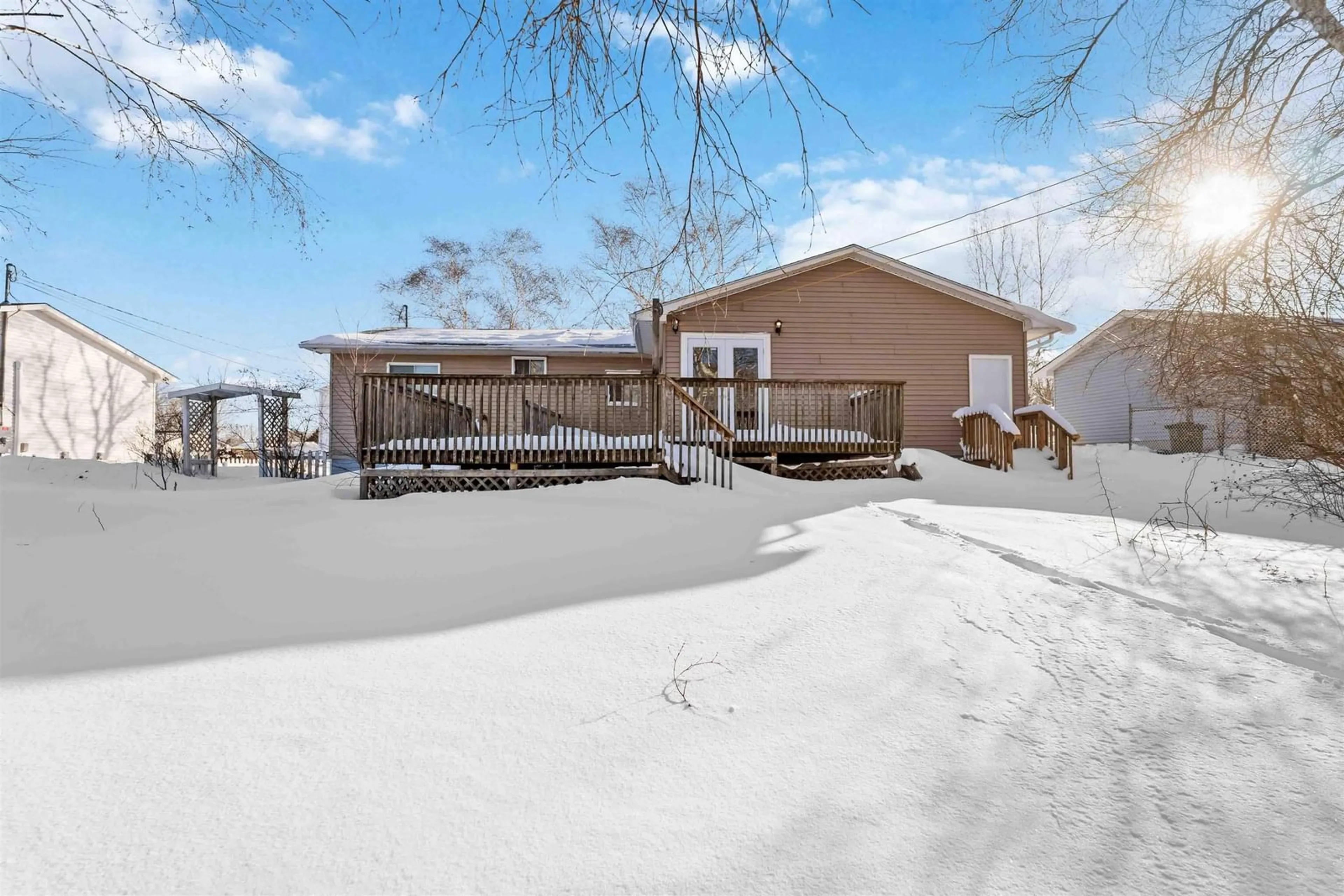 Patio, water/lake/river/ocean view for 21 Sherry Ave, Kentville Nova Scotia B4N 1Z7