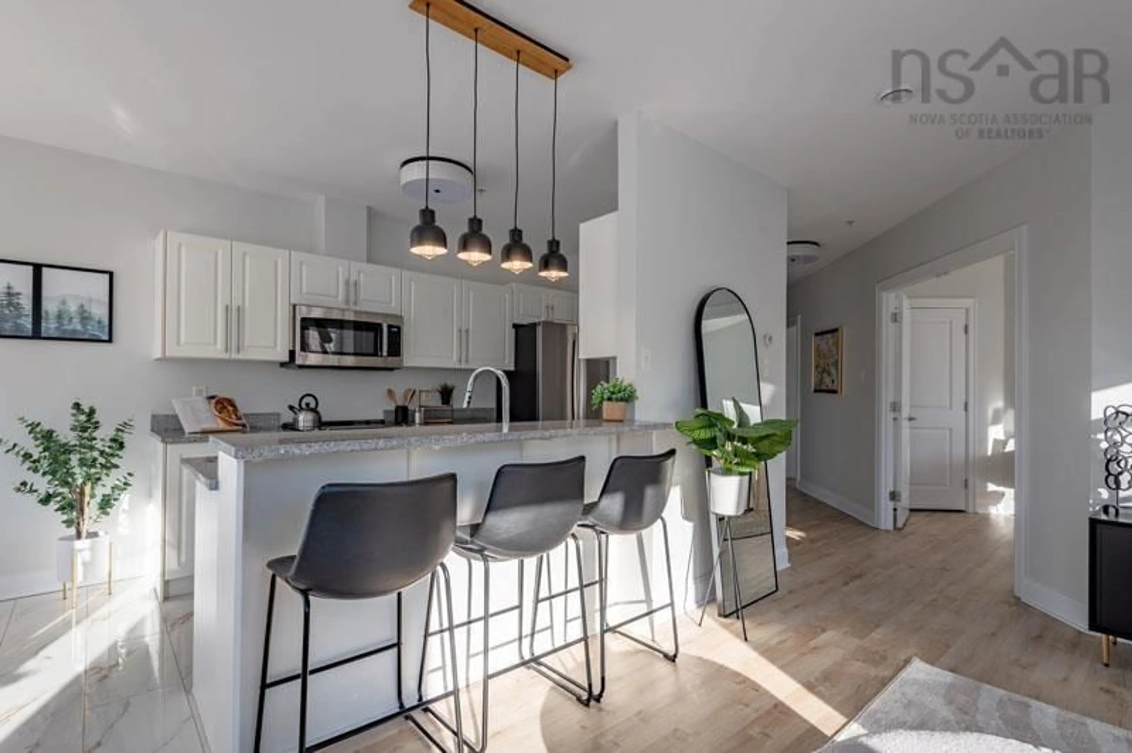 Open concept kitchen, unknown for 3805 Mont Blanc Terr #413, Halifax Nova Scotia B3K 6R9