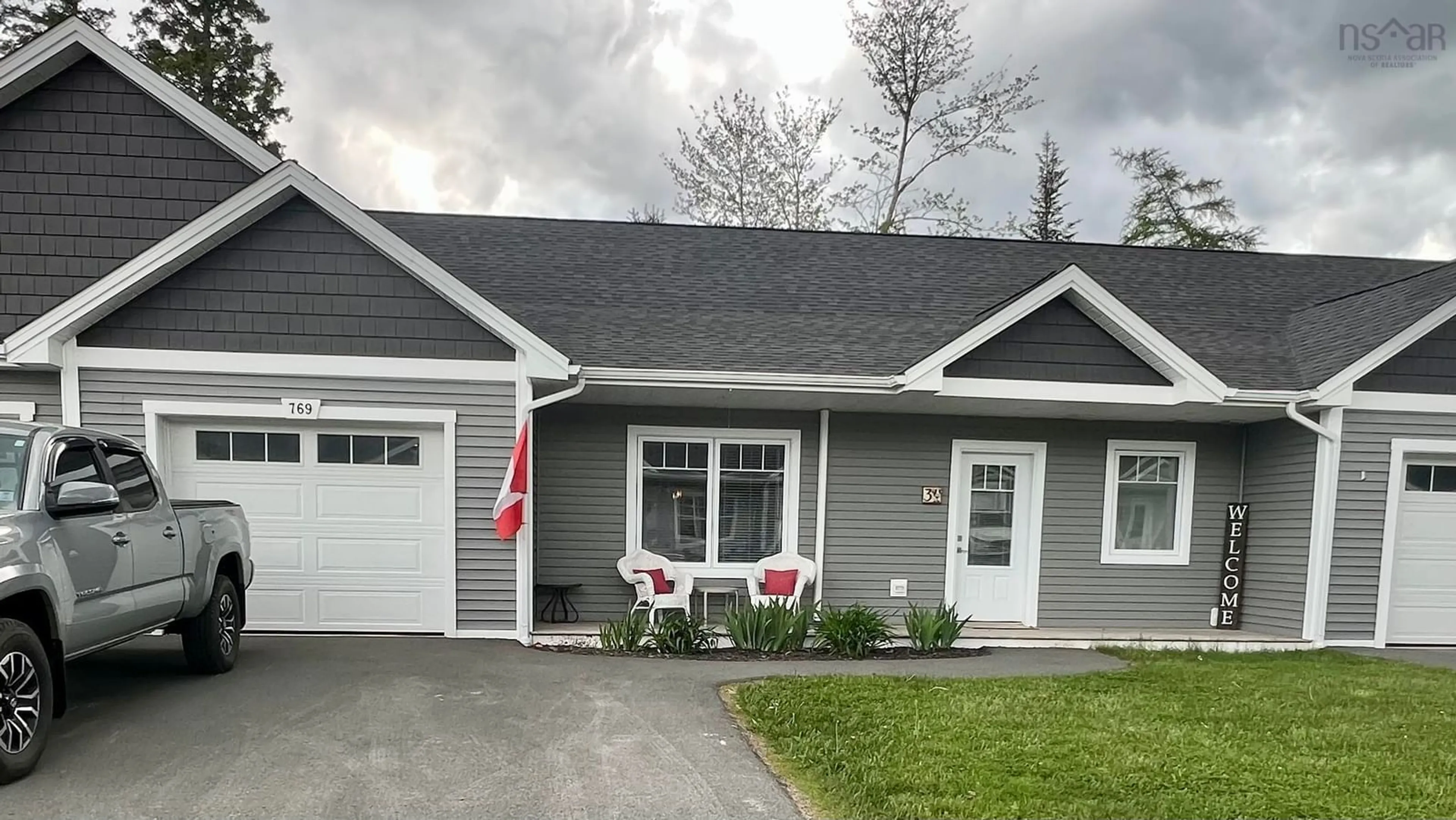 Home with vinyl exterior material, street for UNIT 3 769 Pictou Rd, Valley Nova Scotia B6L 2M8