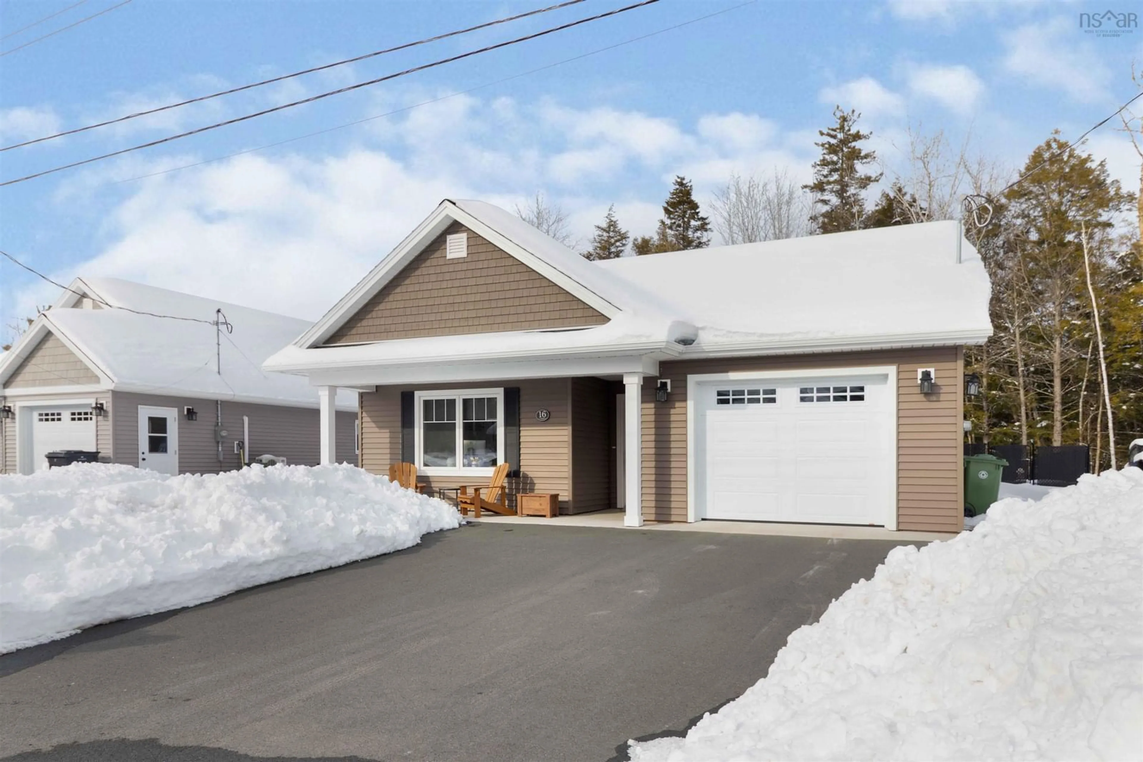Home with vinyl exterior material, street for 16 Emma Janes Way, Stewiacke Nova Scotia B0N 2J0