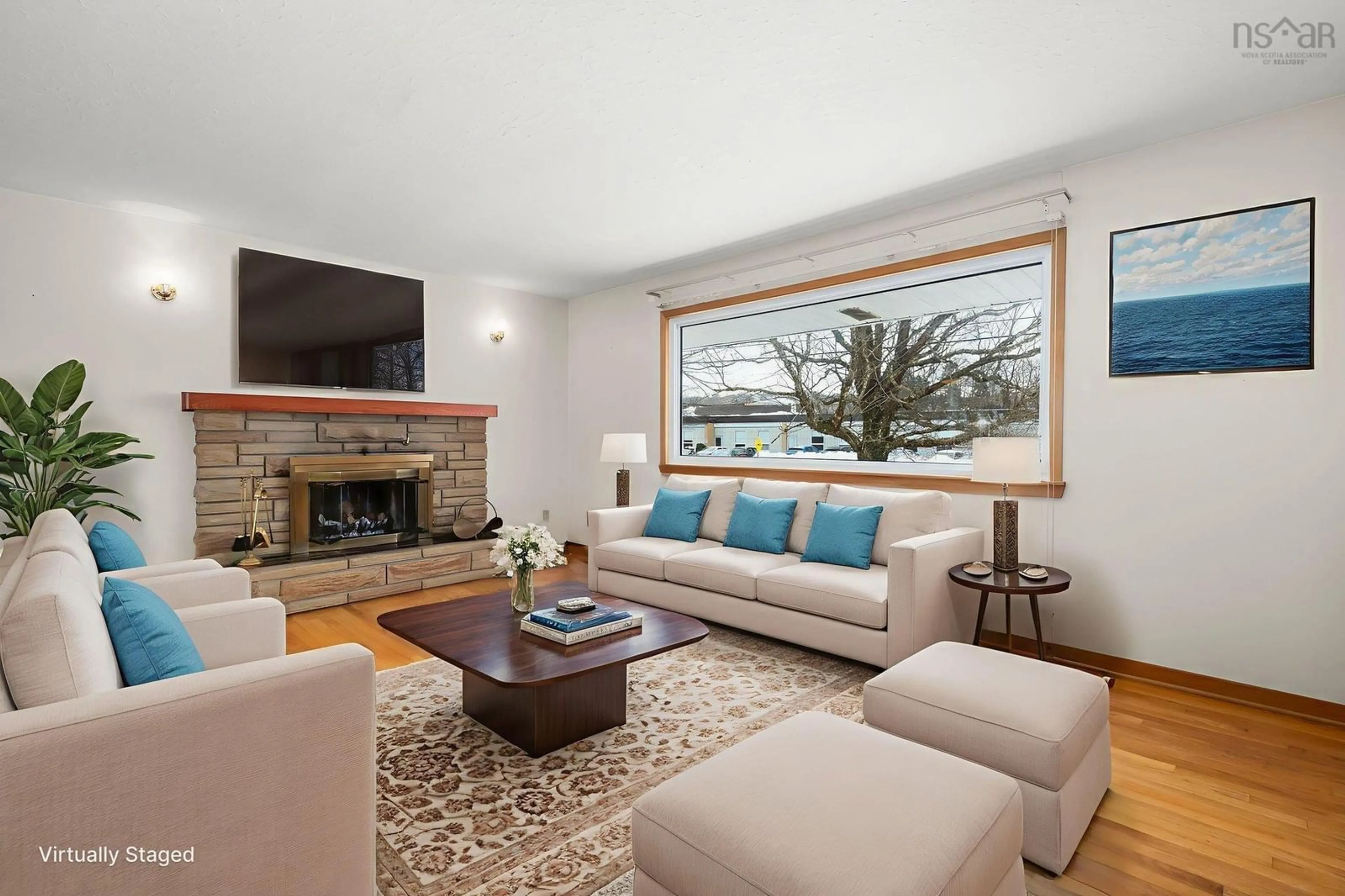 Living room with furniture, unknown for 24 Christopher Ave, Dartmouth Nova Scotia B2W 3G3