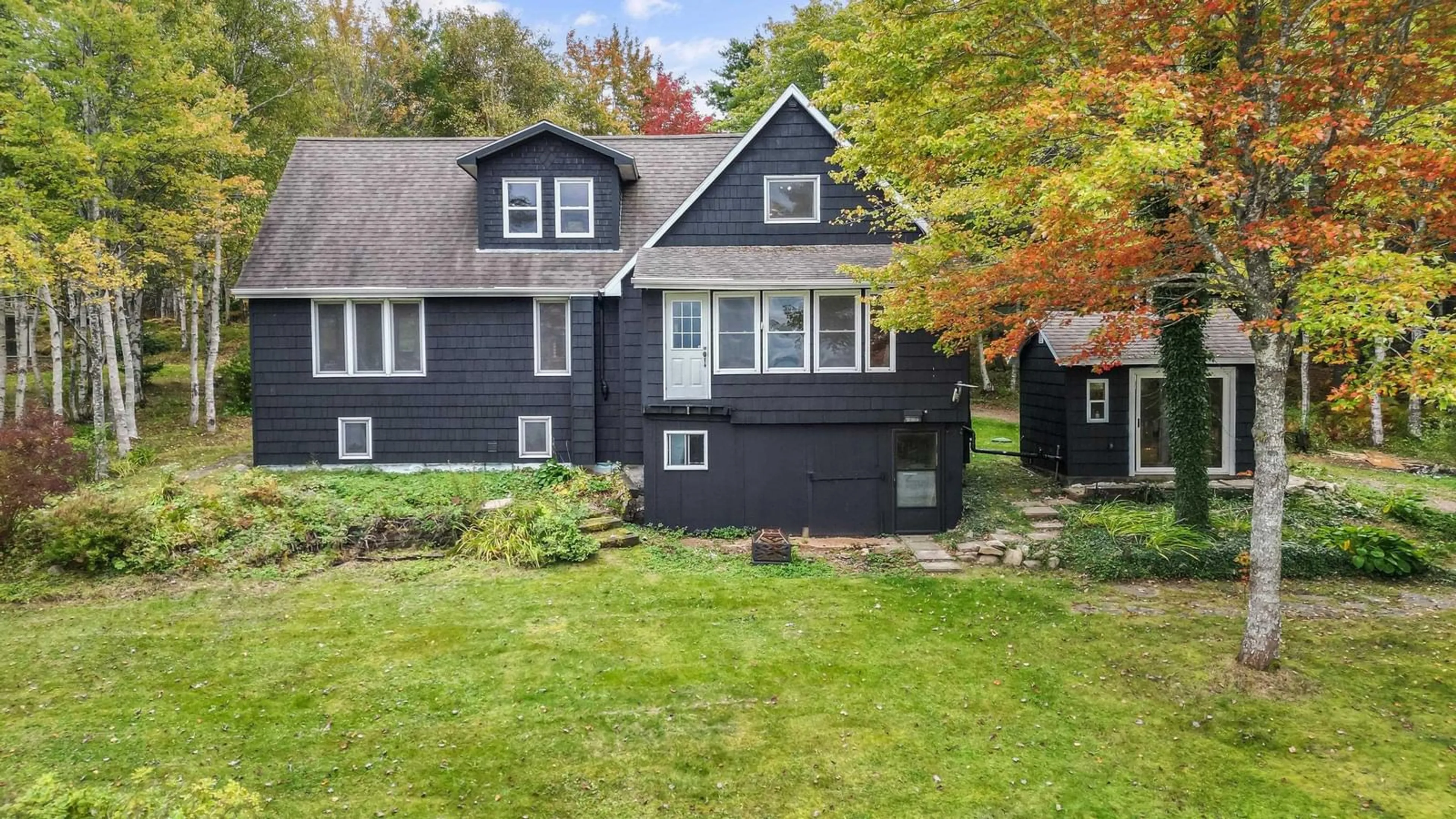 Home with vinyl exterior material, street for 74 Swains Lane #4A, Valley Mills Nova Scotia B0E 2Y0