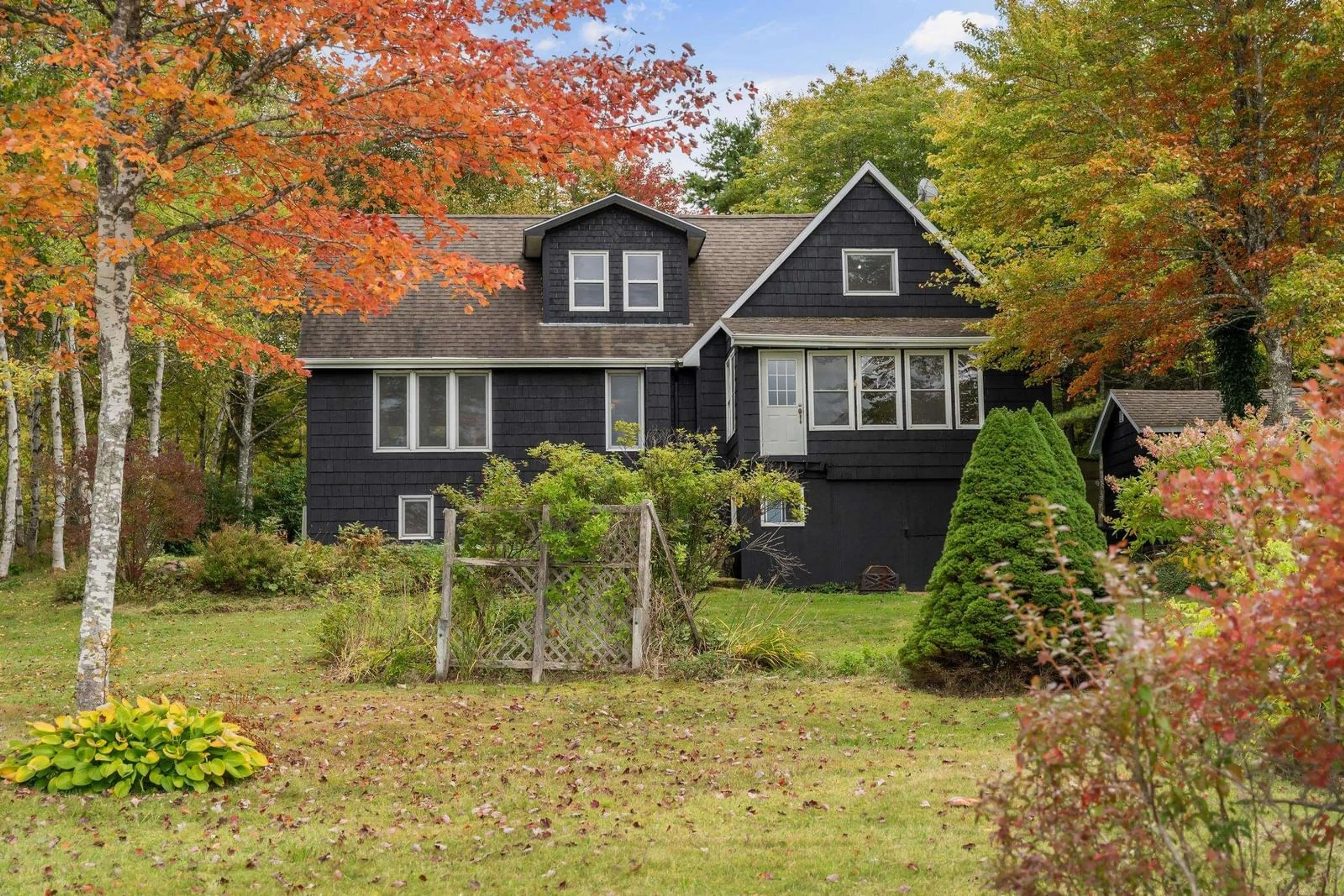 Home with vinyl exterior material, street for 74 Swains Lane #4A, Valley Mills Nova Scotia B0E 2Y0