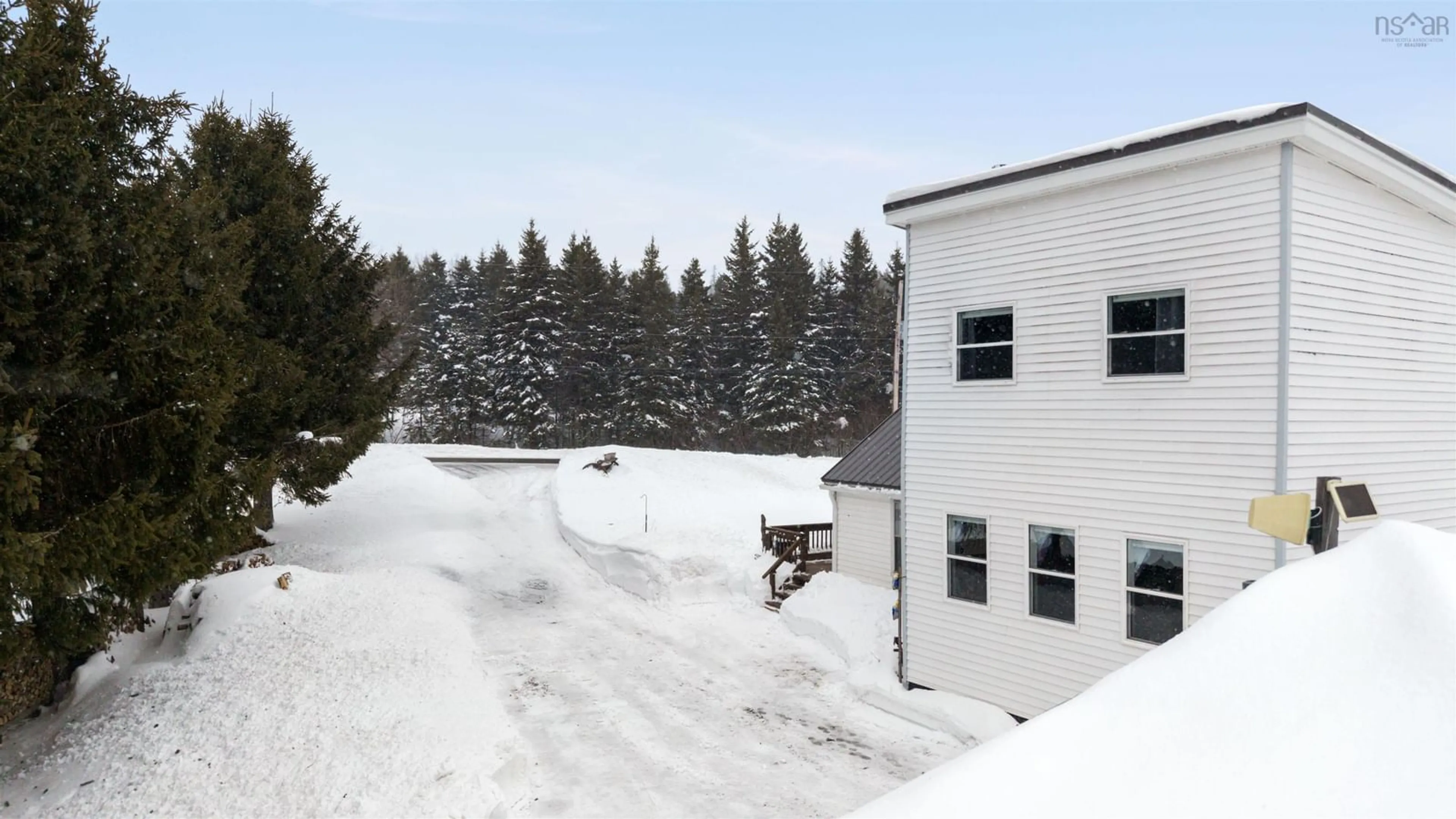 A pic from outside/outdoor area/front of a property/back of a property/a pic from drone, unknown for 997 East River East Side Rd, Glencoe Nova Scotia B0K 1B0
